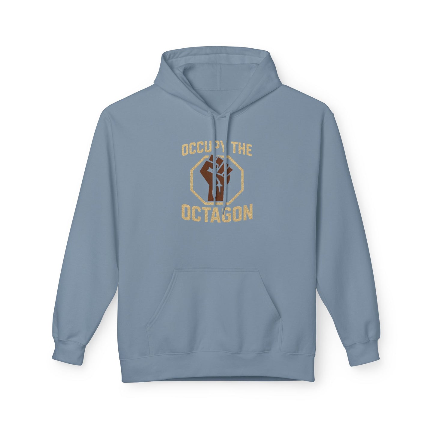 "Occupy the Octagon" MMA Fist Graphic Hoodie