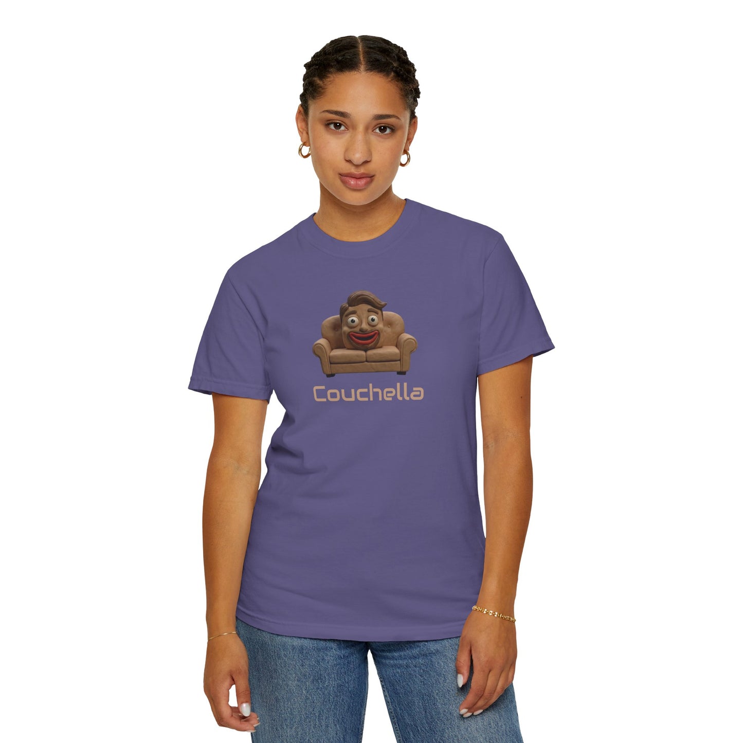 Couchella!! a summer celebration of sofa lovin. Unisex Garment-Dyed T-shirt