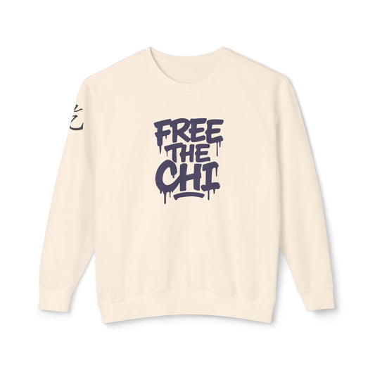 Free The Chi - Crewneck Sweatshirt — Urban Graffiti Streetwear