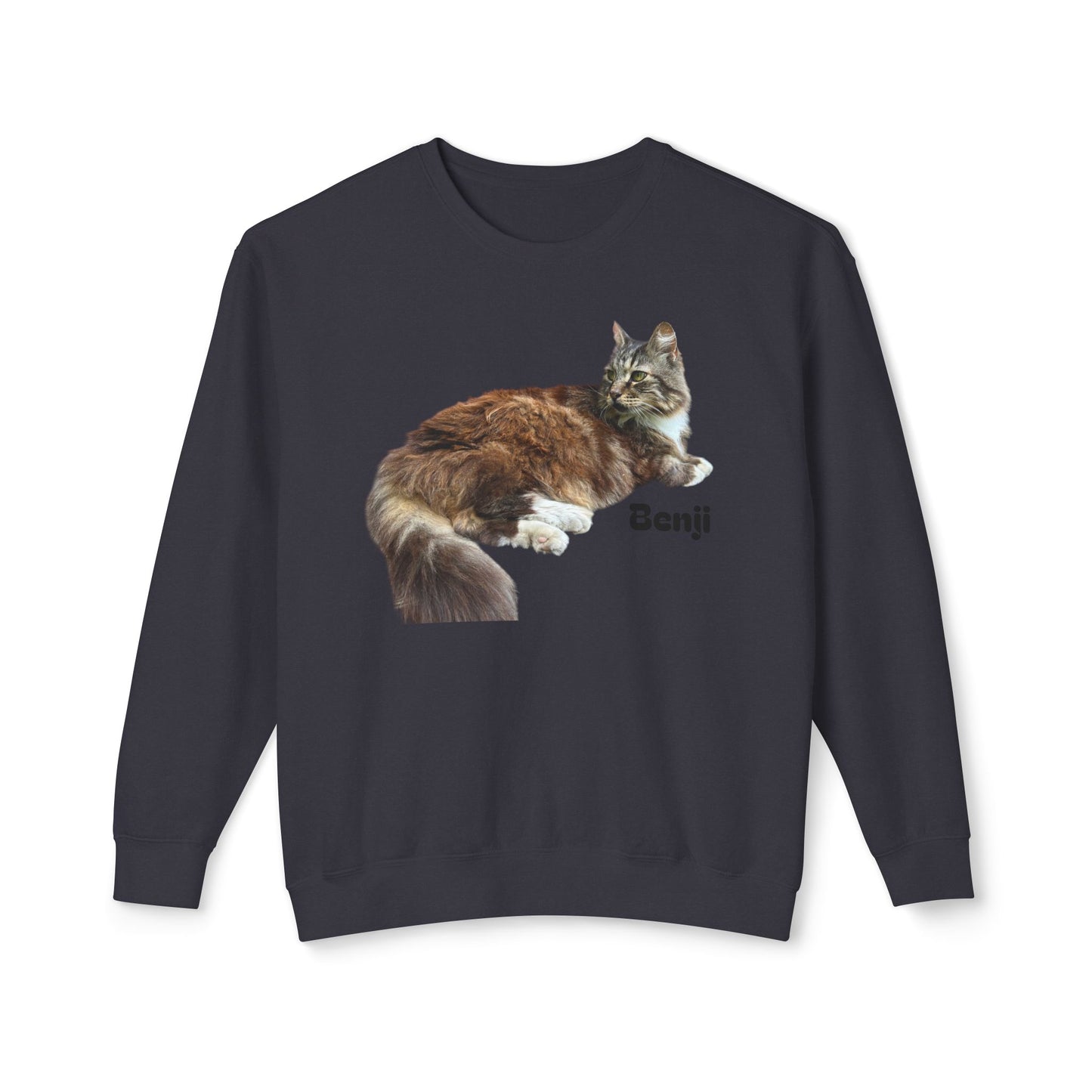 Benji!!! Bear man cat - Crewneck Sweatshirt — Urban Gecko Streetwear