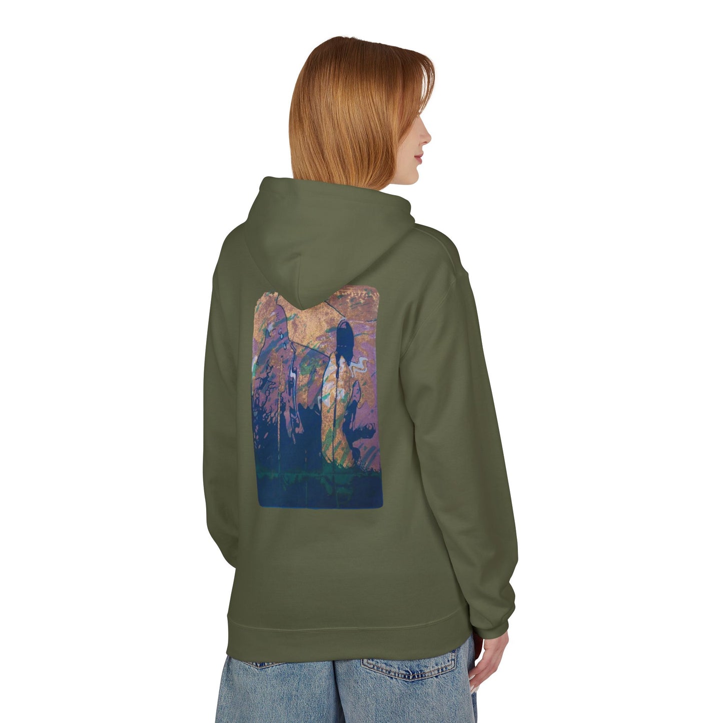 GALAXY - Fleece Hoodie  Cozy Unisex Sweatshirt