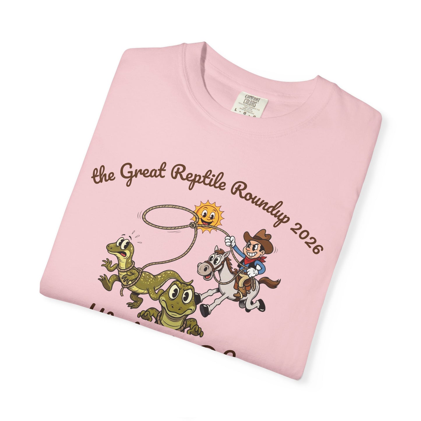 GRR - the Great Reptile Roundup of 2026 - Unisex Garment-Dyed T-shirt