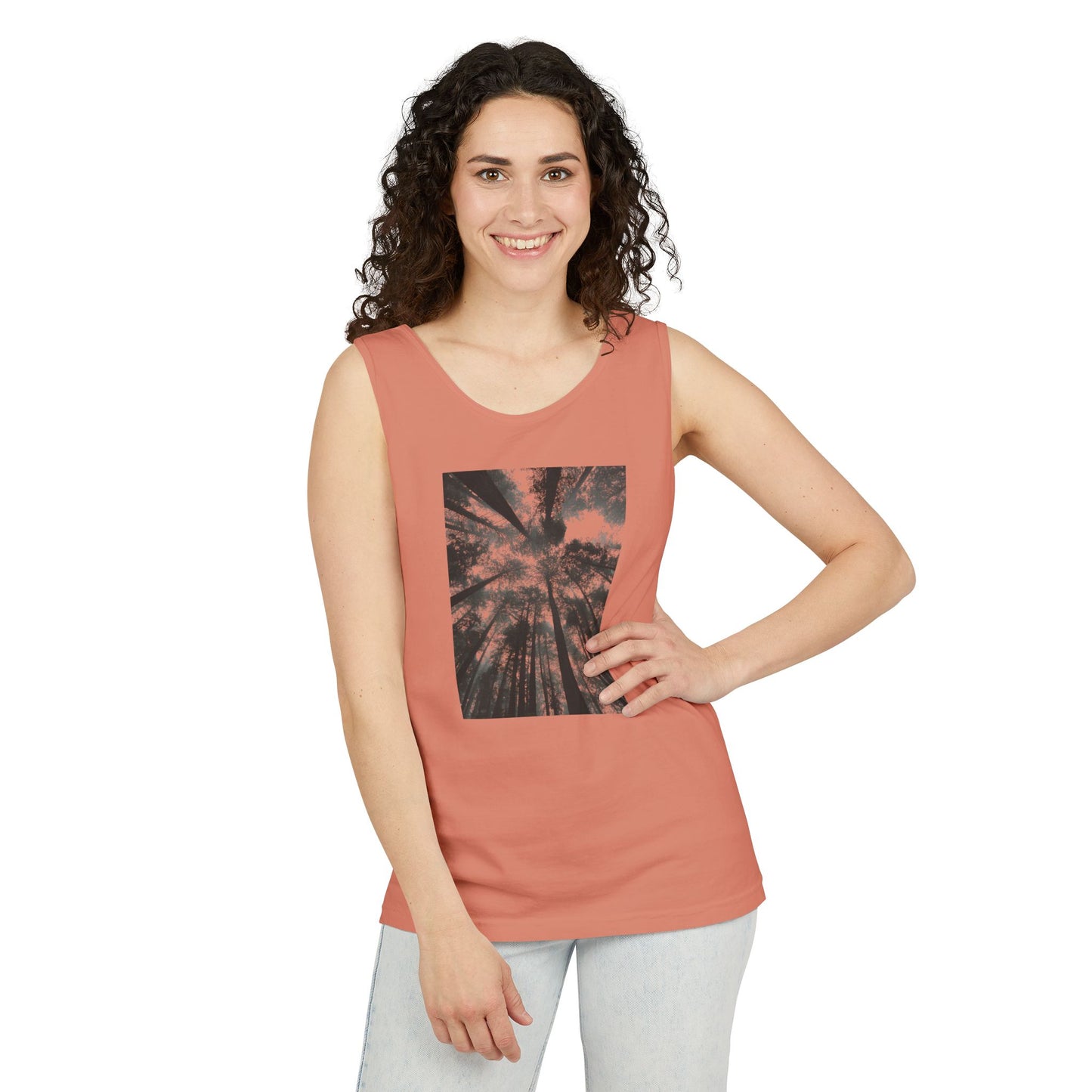 Redwood canopy- Unisex Garment-Dyed Tank Top
