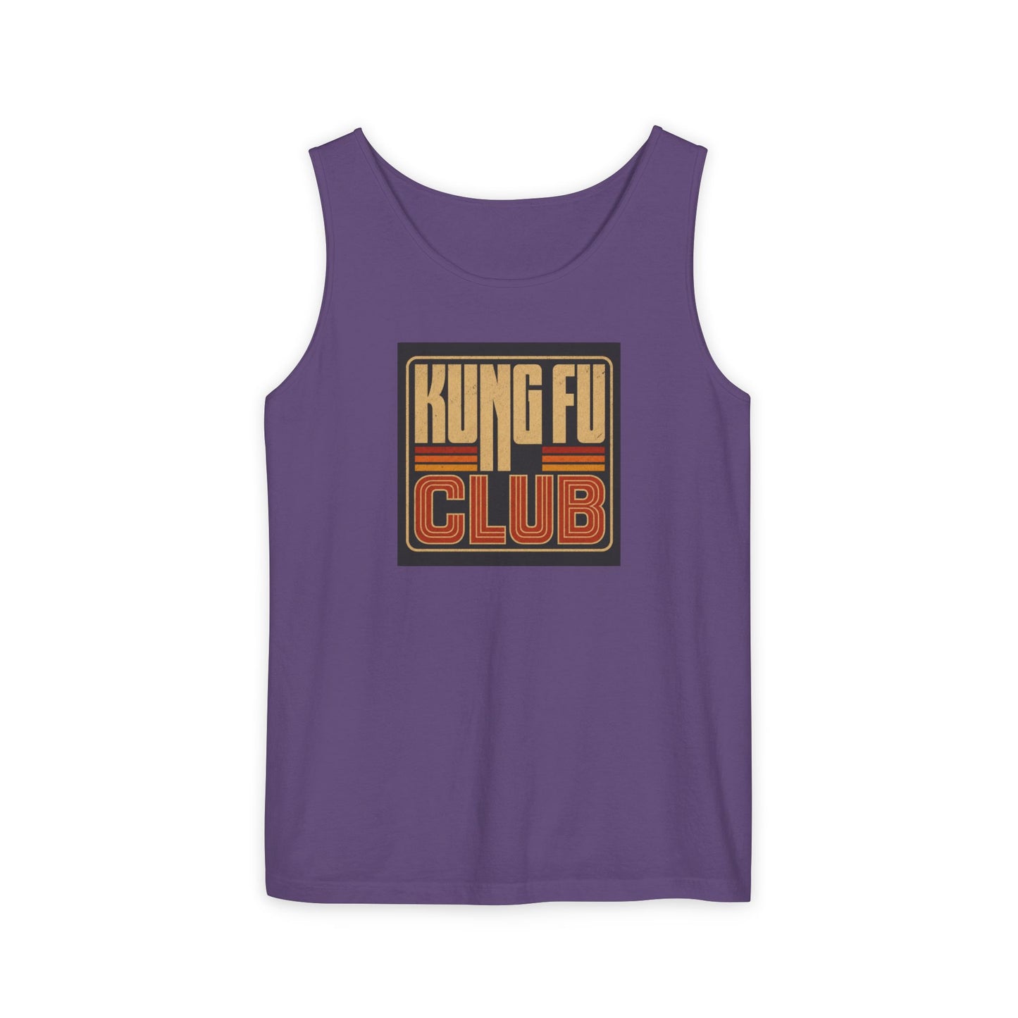 Kung Fu Club Tank Top – Retro Martial Arts Graphic Tank