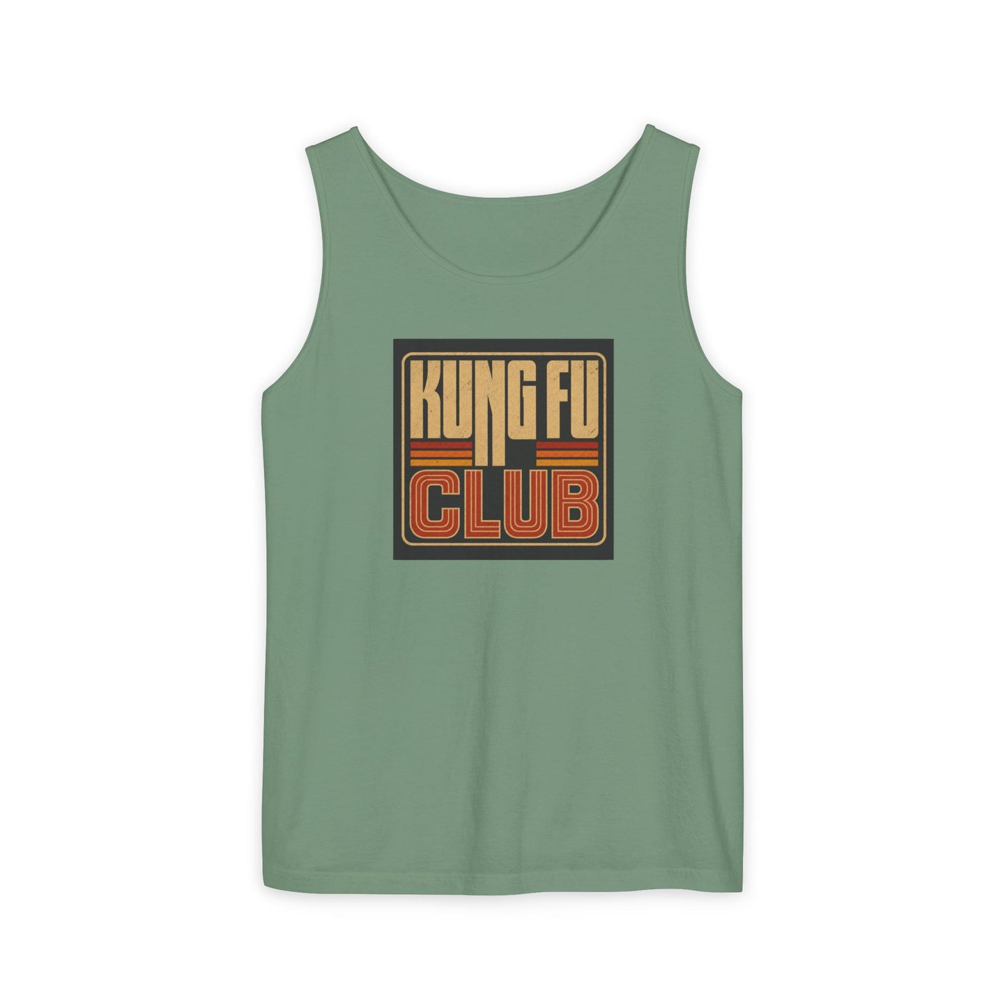 Kung Fu Club Tank Top – Retro Martial Arts Graphic Tank