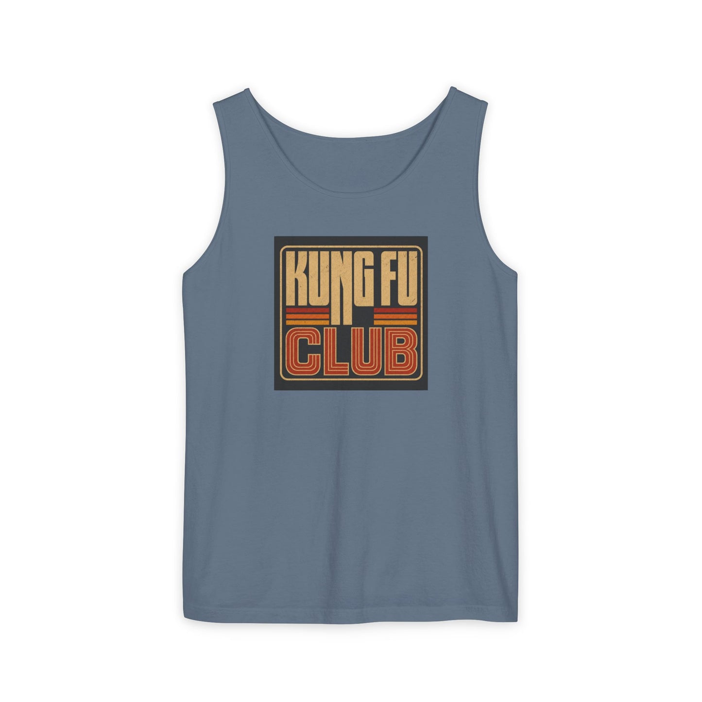 Kung Fu Club Tank Top – Retro Martial Arts Graphic Tank