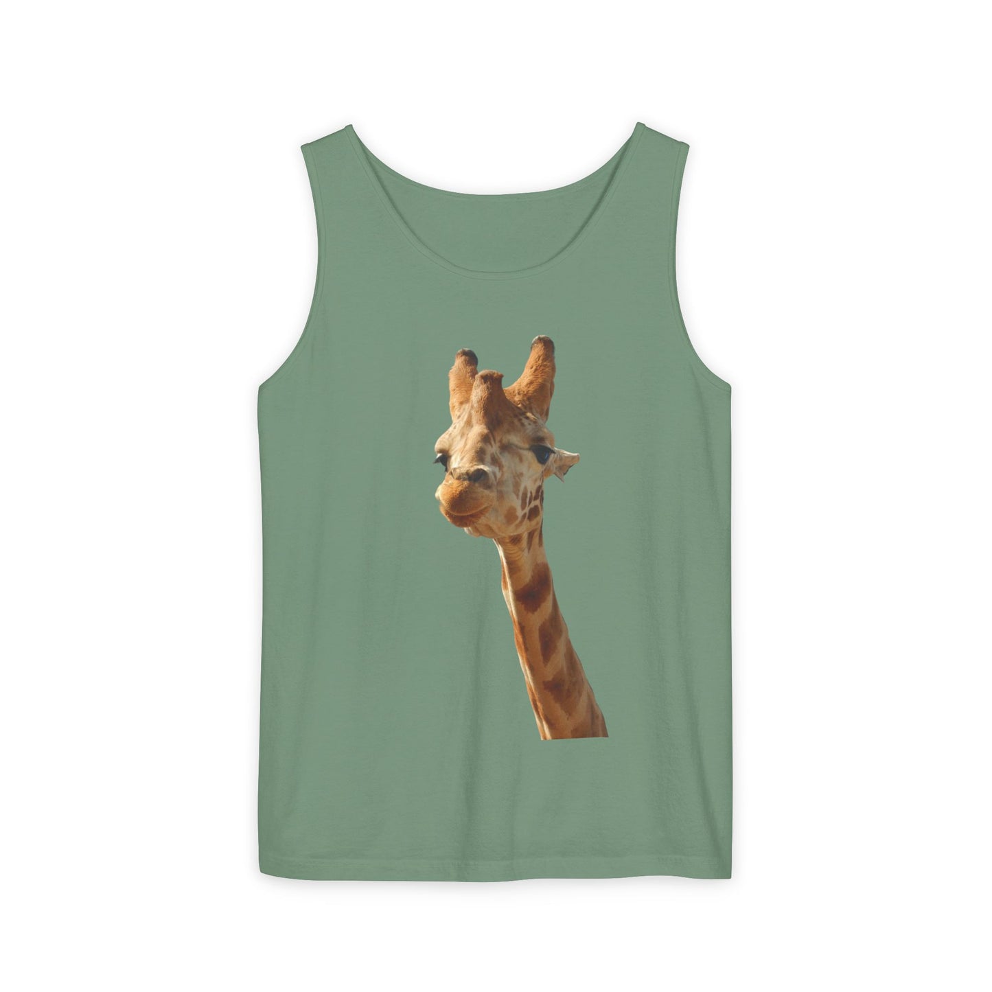 Giraffe   - Unisex Garment-Dyed Tank Top