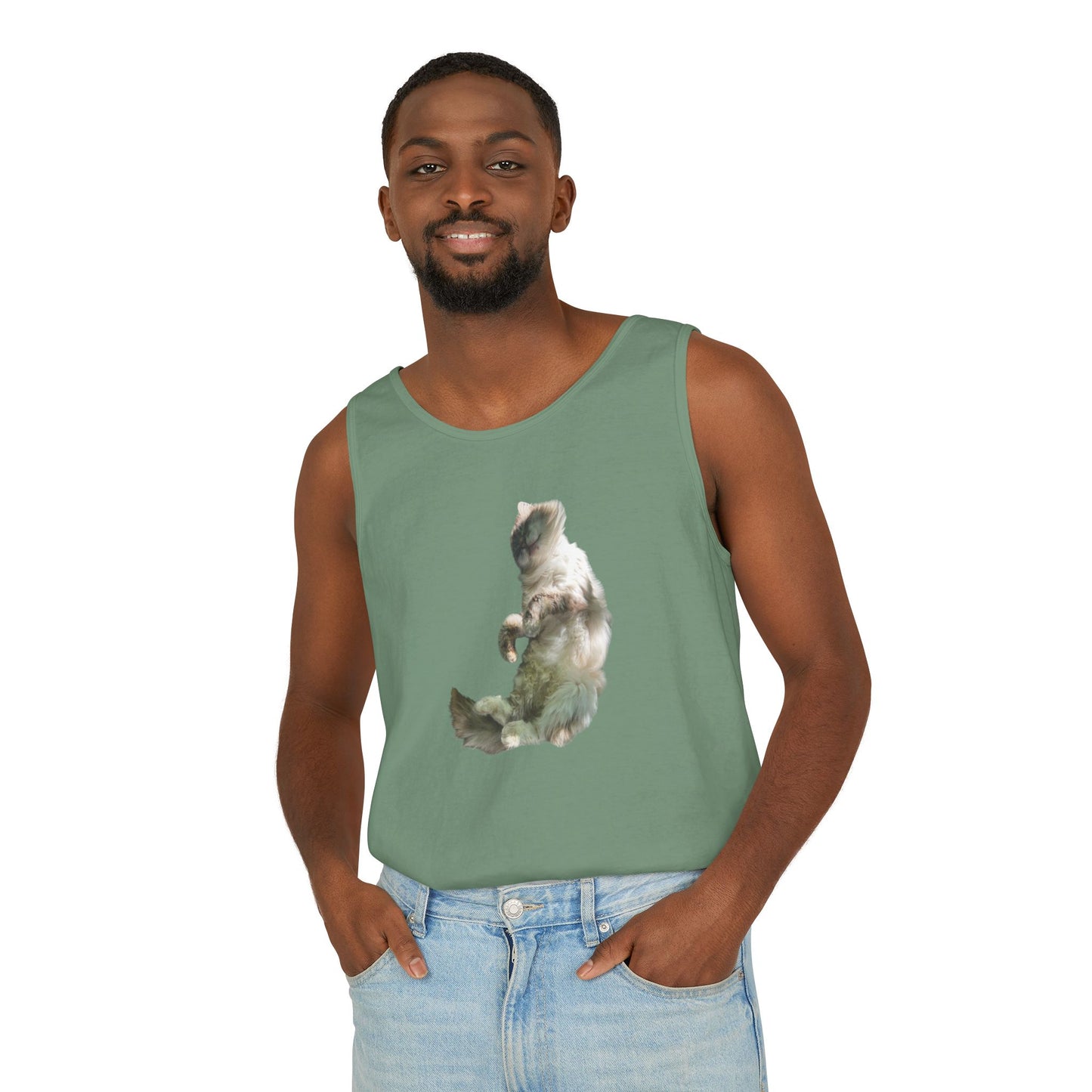 Catnap - Unisex Garment-Dyed Tank Top