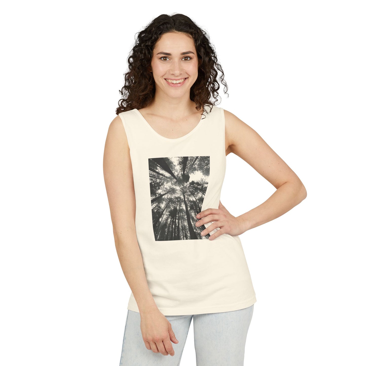 Redwood canopy- Unisex Garment-Dyed Tank Top