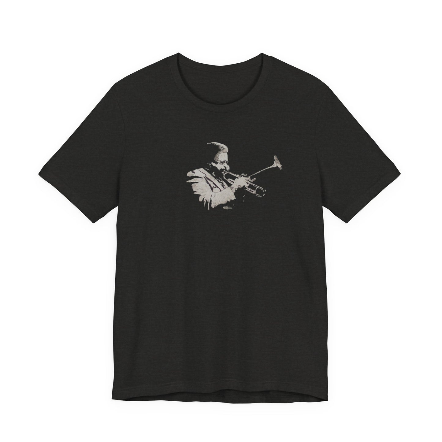 Trumpet Player Silhouette T-Shirt — Jazz Musician Tee