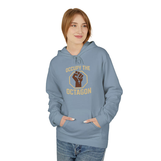 "Occupy the Octagon" MMA  Fist Graphic Hoodie