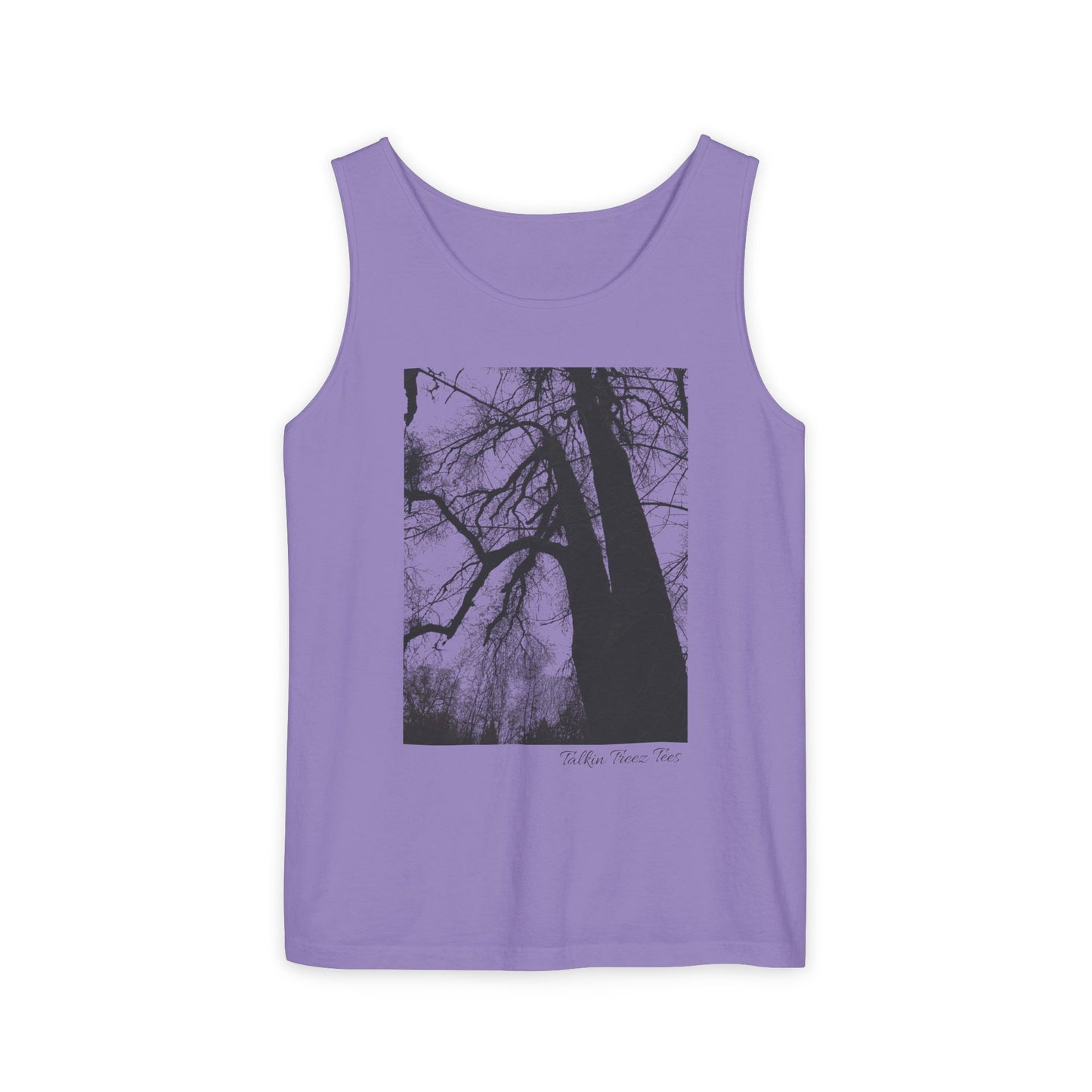 Old Growth Oak  - Unisex Garment-Dyed Tank Top