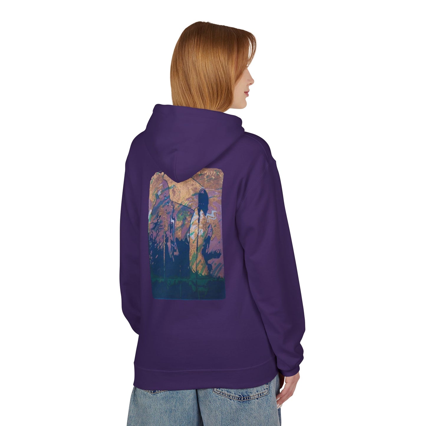 GALAXY - Fleece Hoodie  Cozy Unisex Sweatshirt