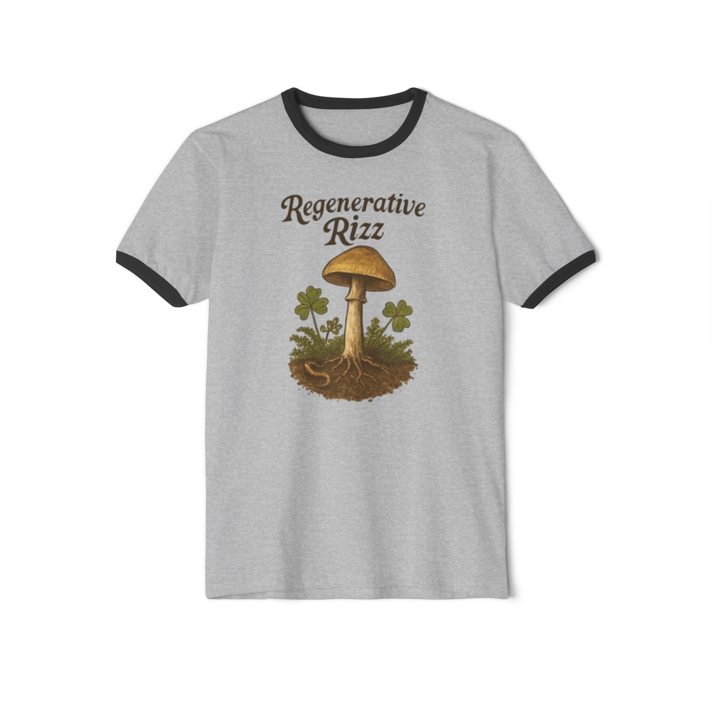 "Regenerative Rizz" Retro Nature Graphic Regenerative farming tee