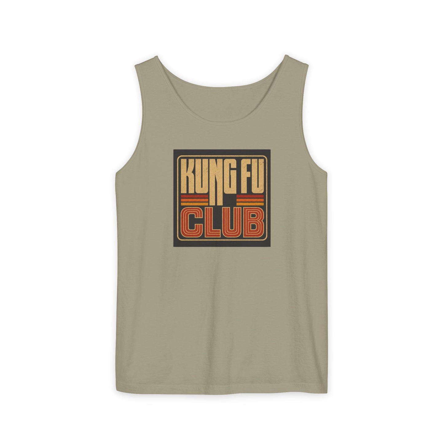 Kung Fu Club Tank Top – Retro Martial Arts Graphic Tank