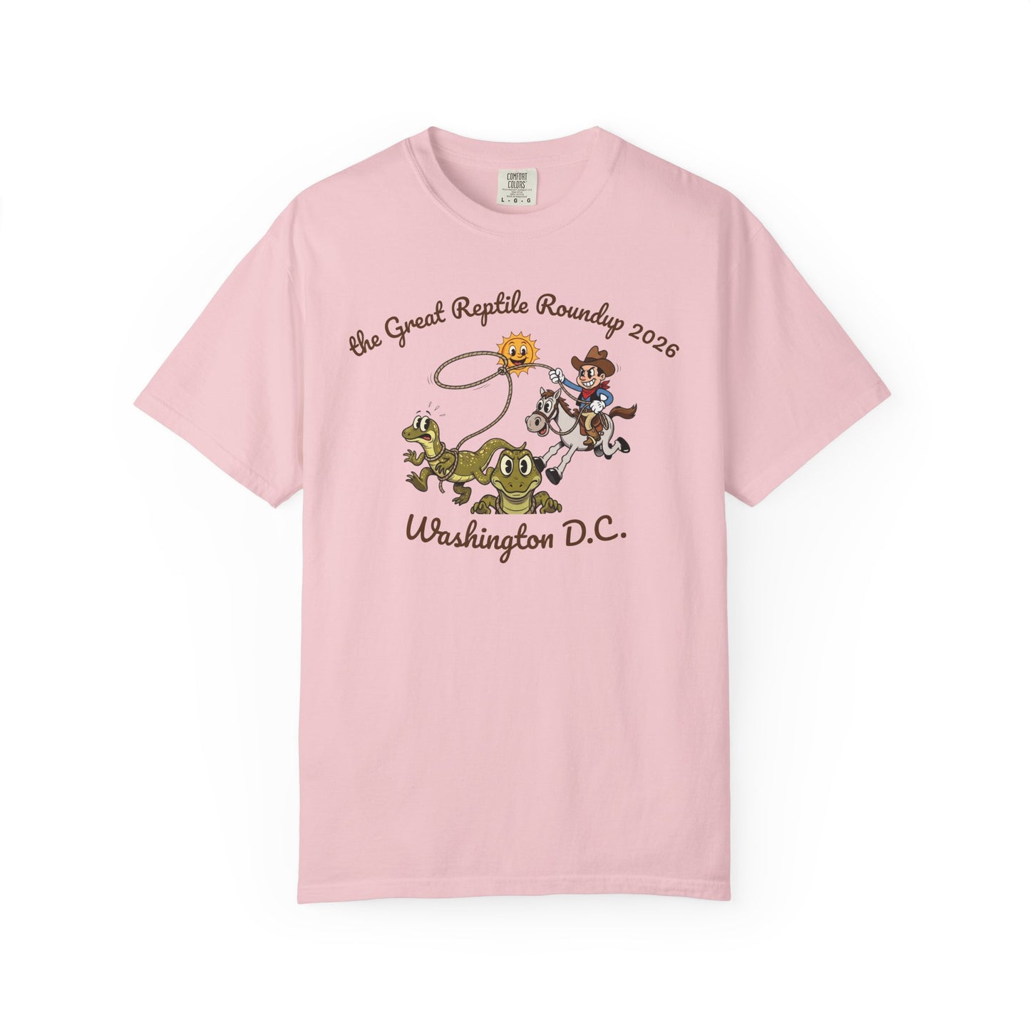 GRR - the Great Reptile Roundup of 2026 - Unisex Garment-Dyed T-shirt