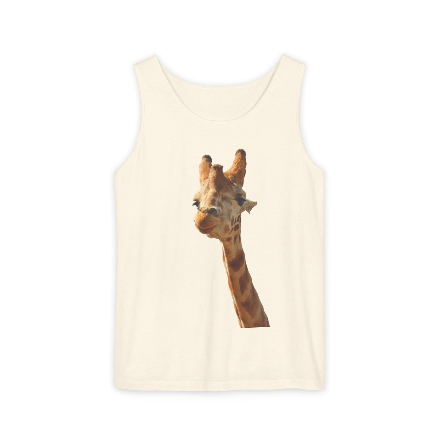 Giraffe   - Unisex Garment-Dyed Tank Top