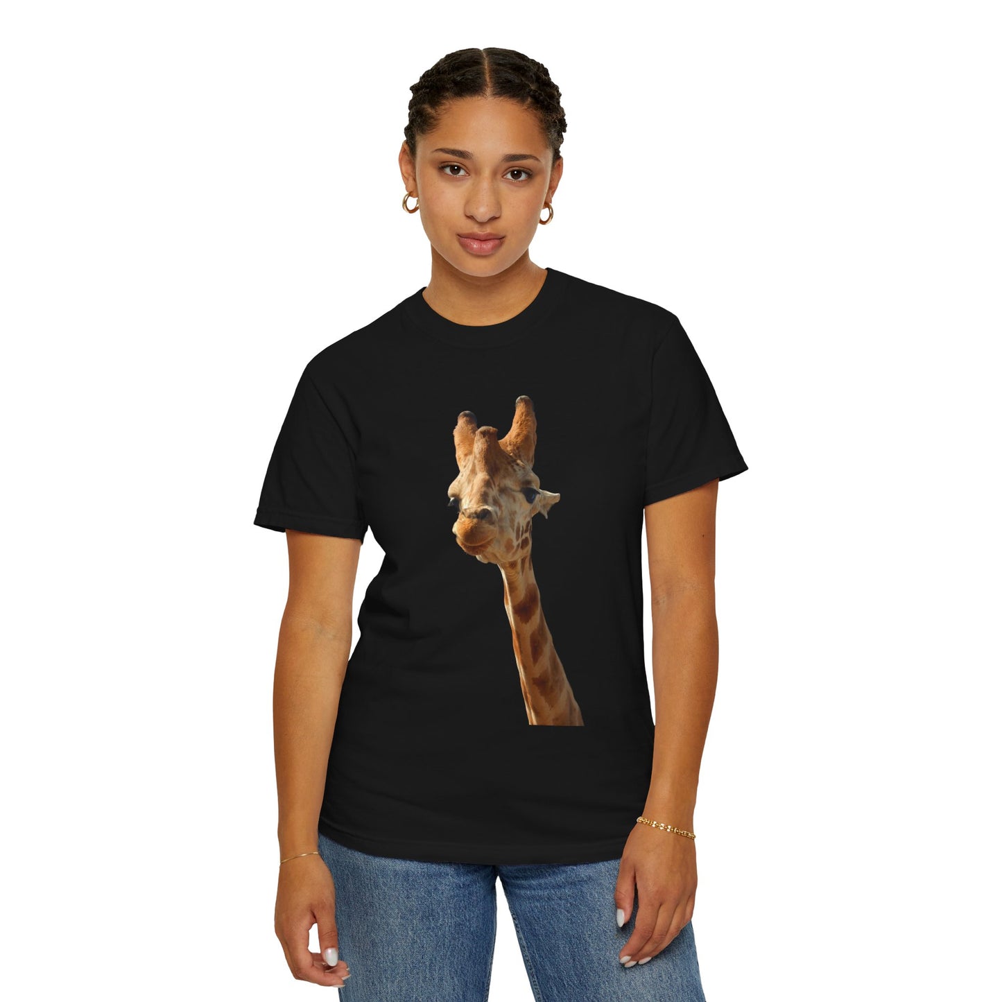 Giraffe - Unisex Garment-Dyed T-shirt