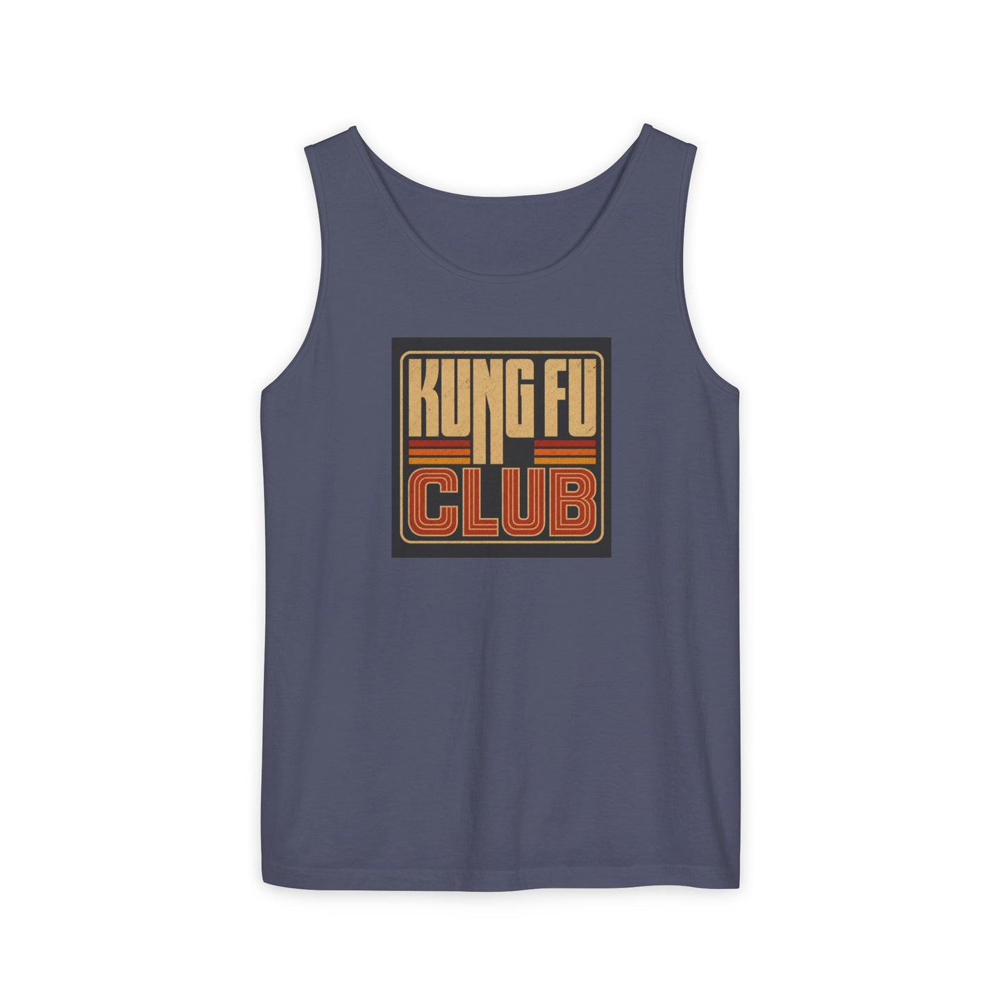 Kung Fu Club Tank Top – Retro Martial Arts Graphic Tank