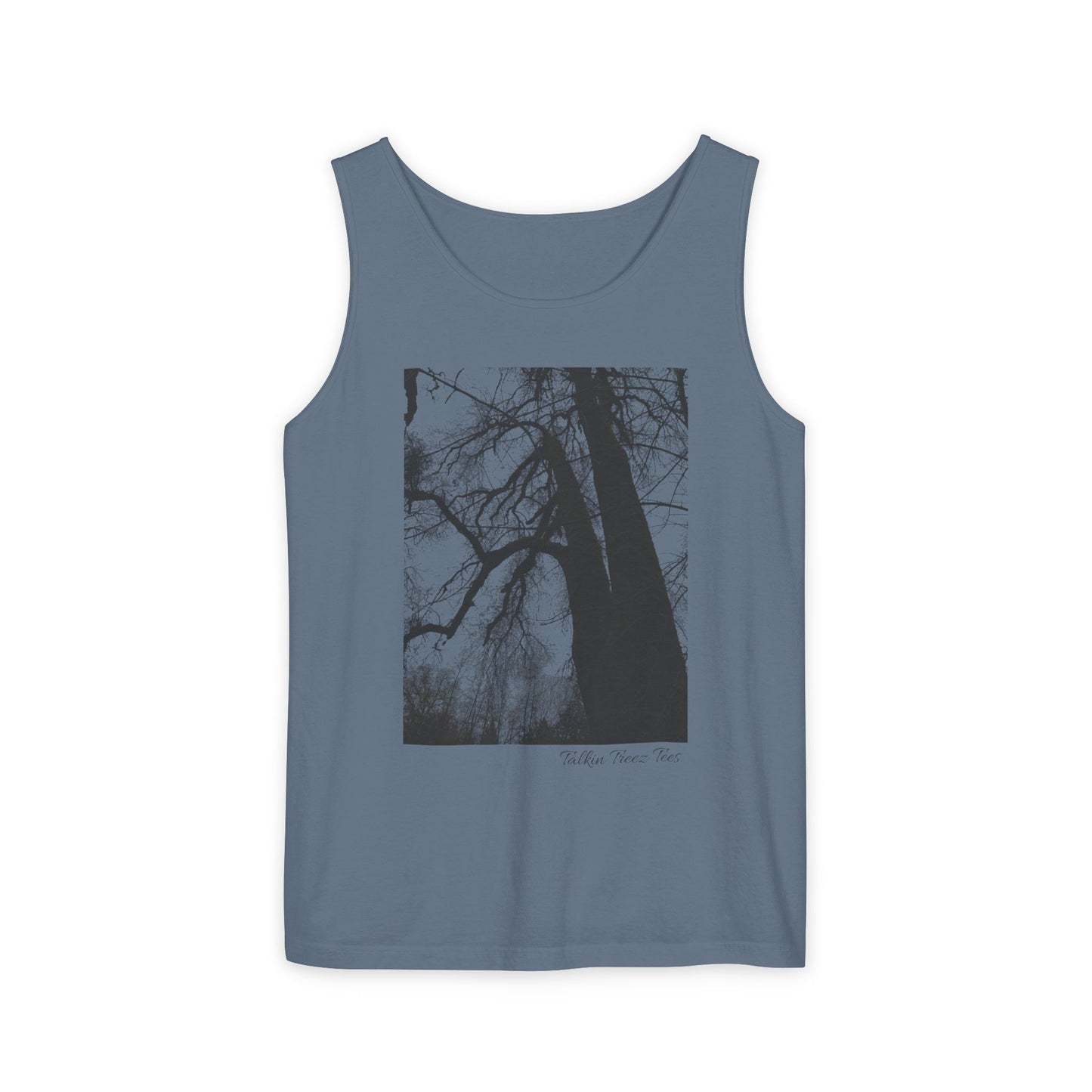 Old Growth Oak  - Unisex Garment-Dyed Tank Top