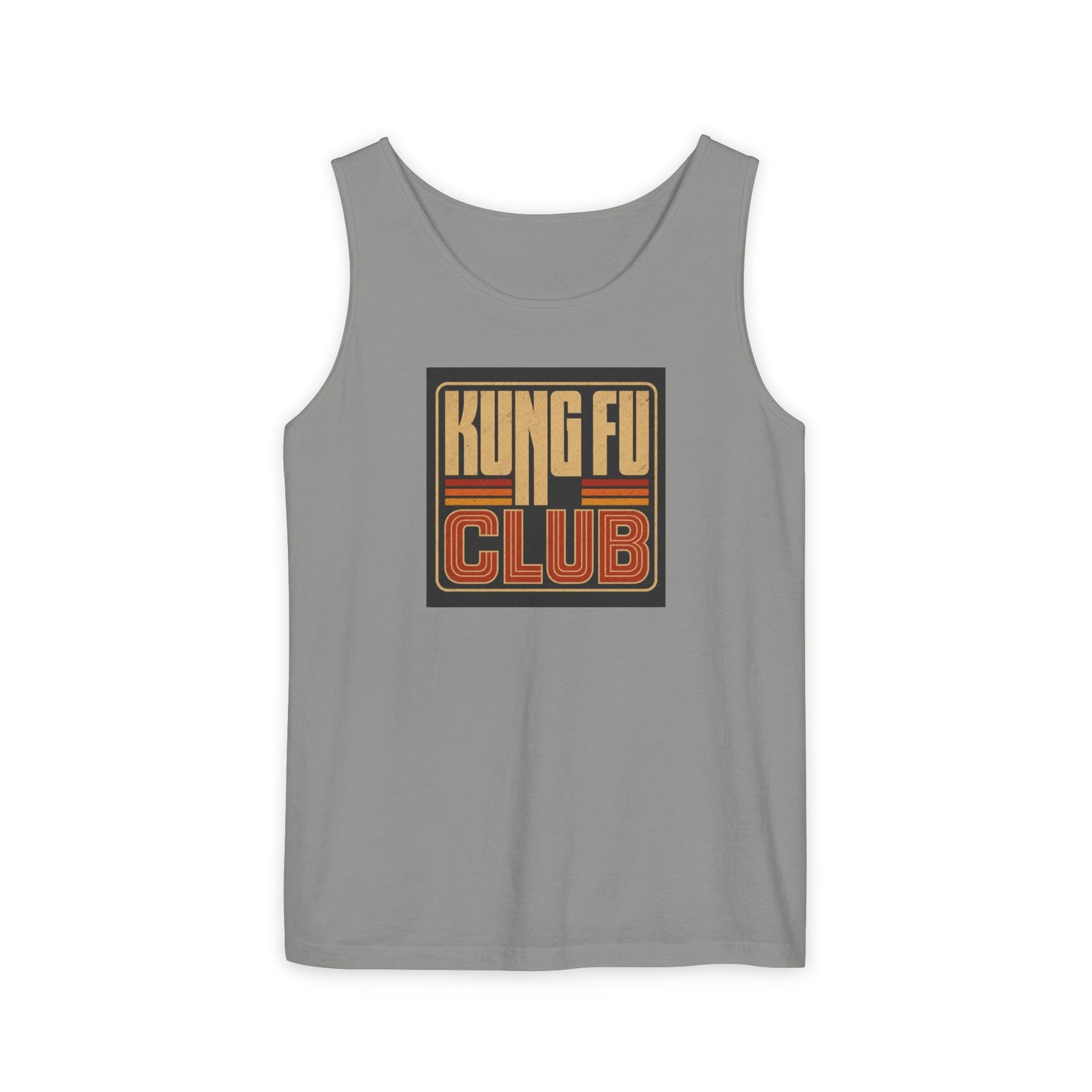 Kung Fu Club Tank Top – Retro Martial Arts Graphic Tank