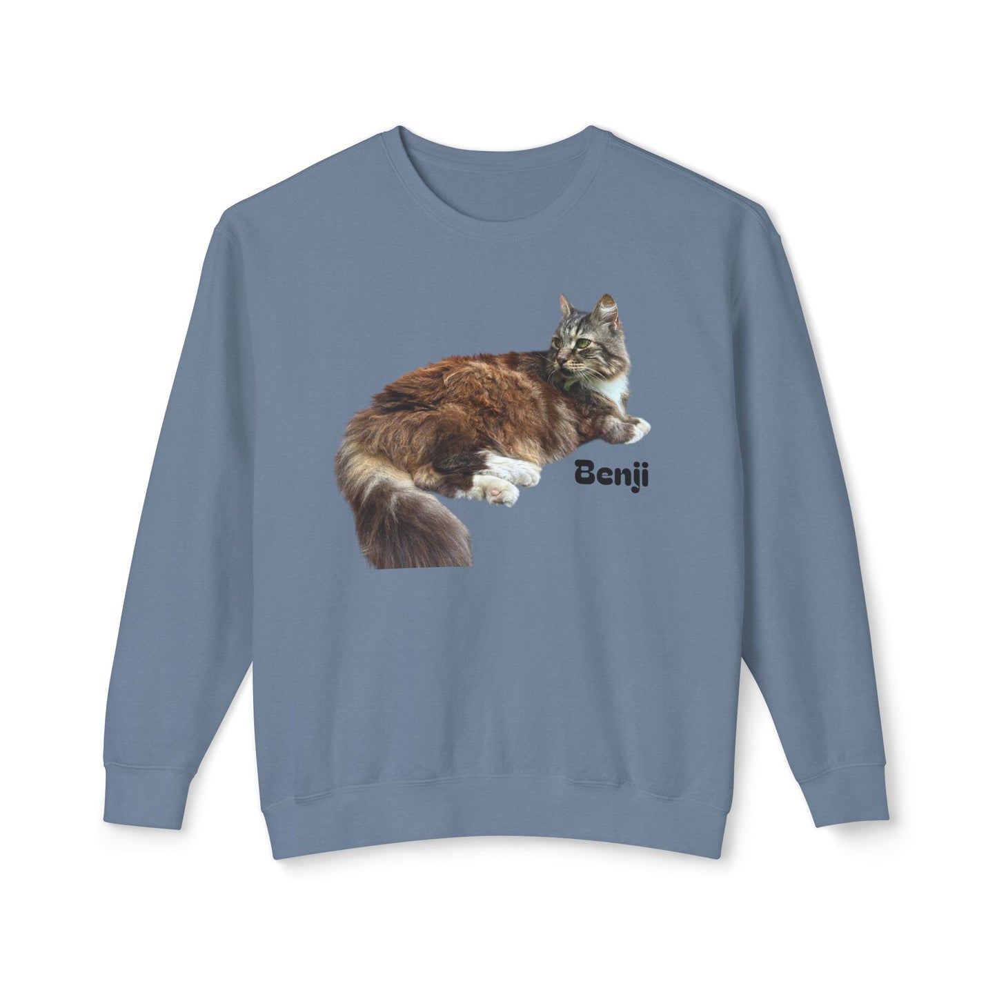 Benji!!! Bear man cat - Crewneck Sweatshirt — Urban Gecko Streetwear