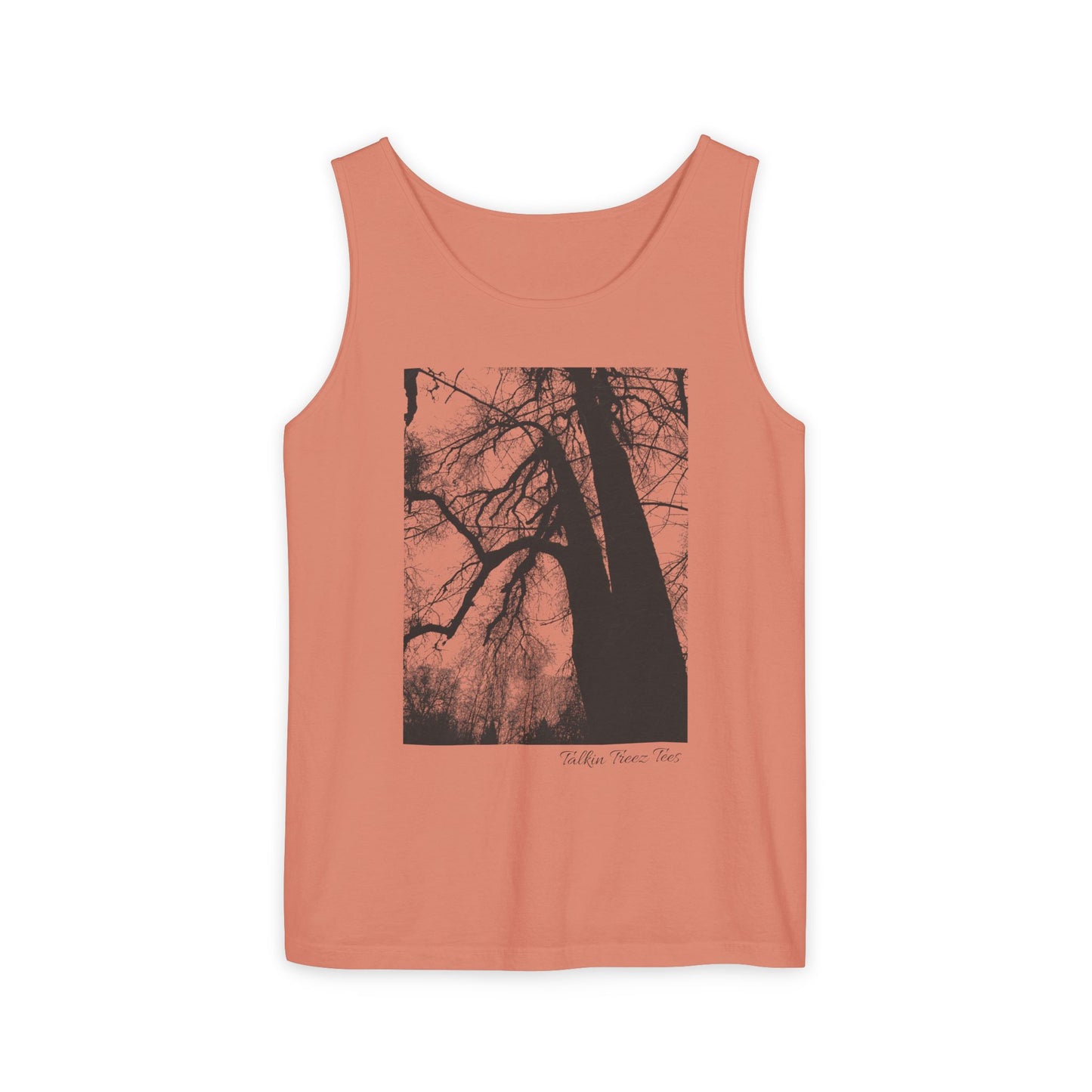 Old Growth Oak  - Unisex Garment-Dyed Tank Top