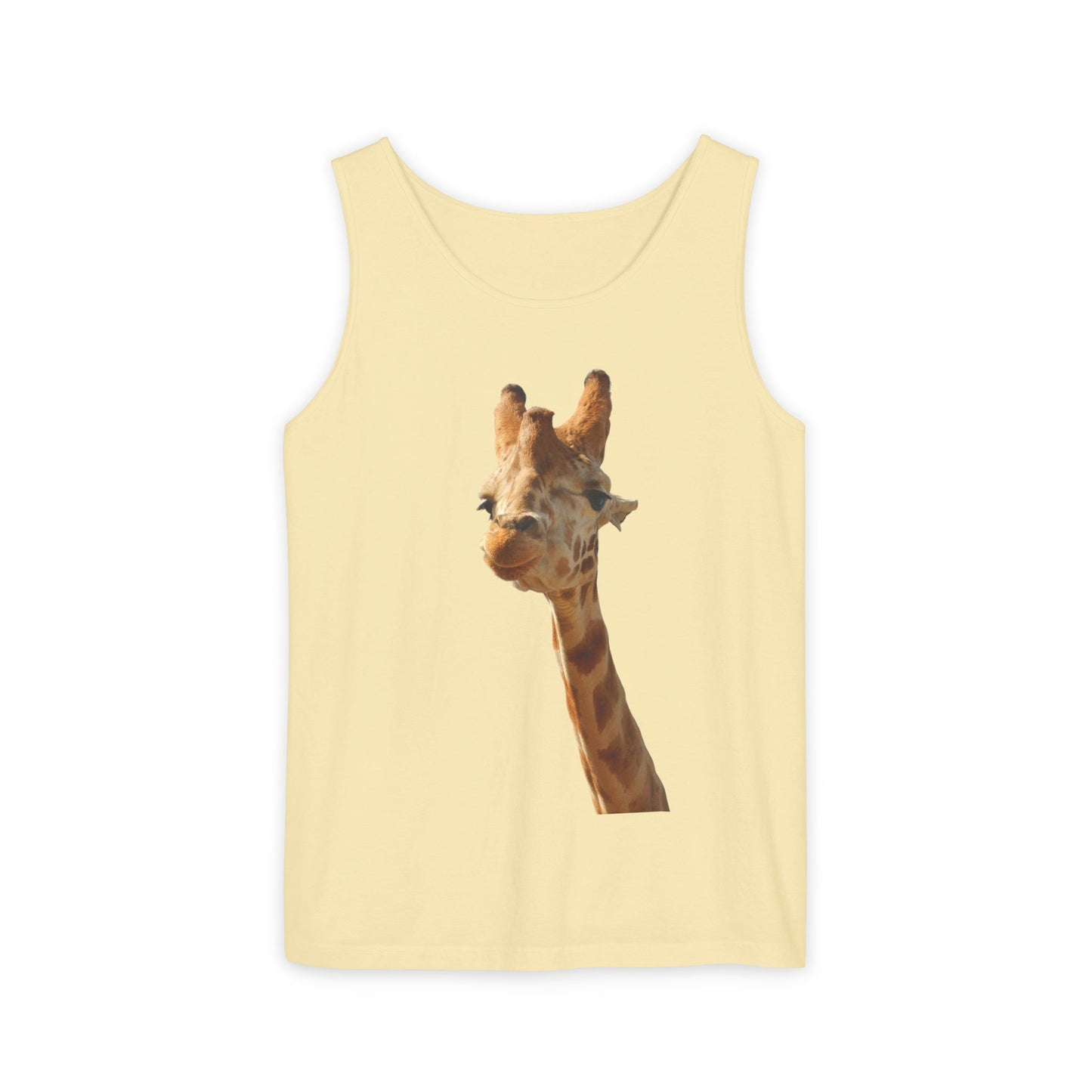 Giraffe   - Unisex Garment-Dyed Tank Top