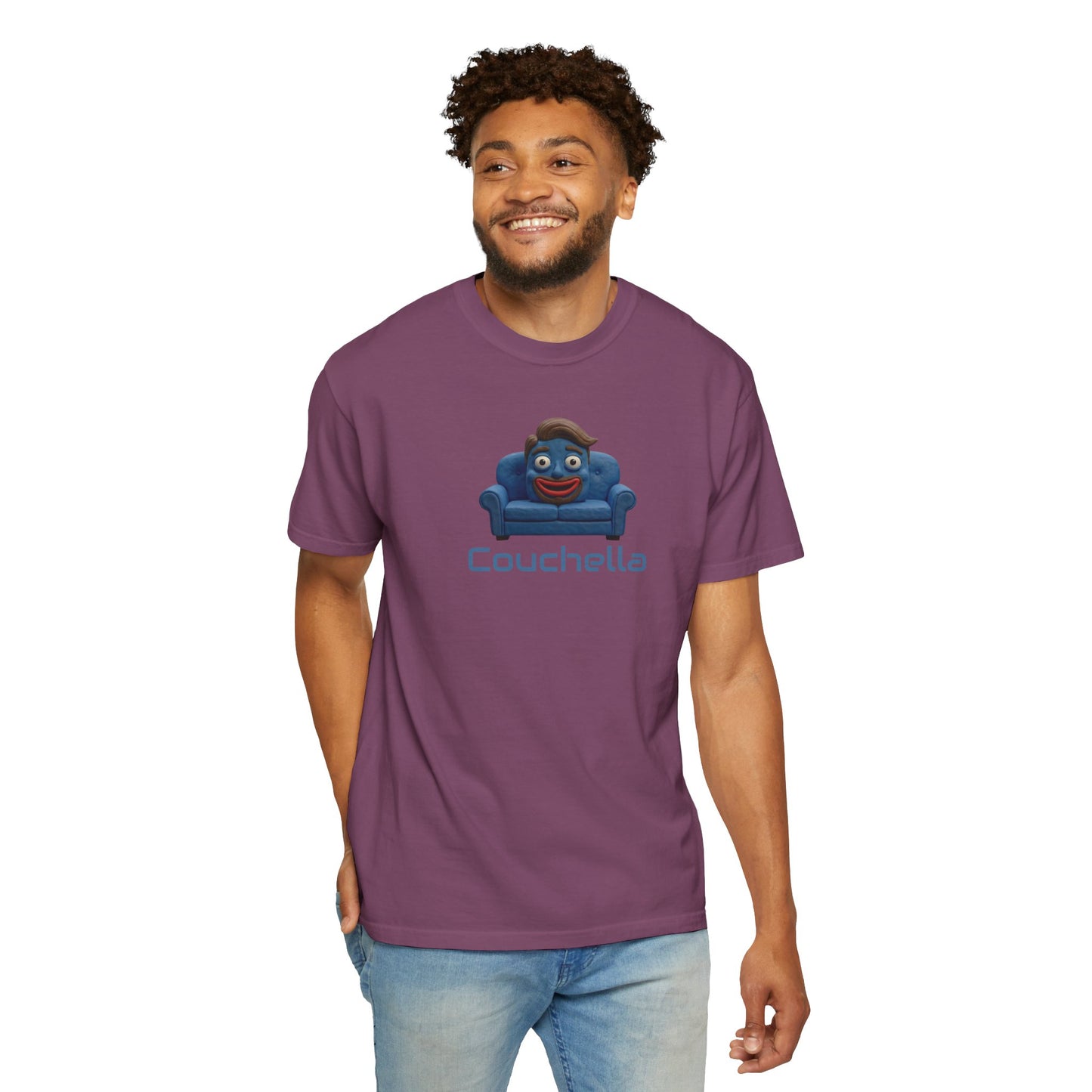 Couchella!! a summer celebration of sofa lovin. Unisex Garment-Dyed T-shirt