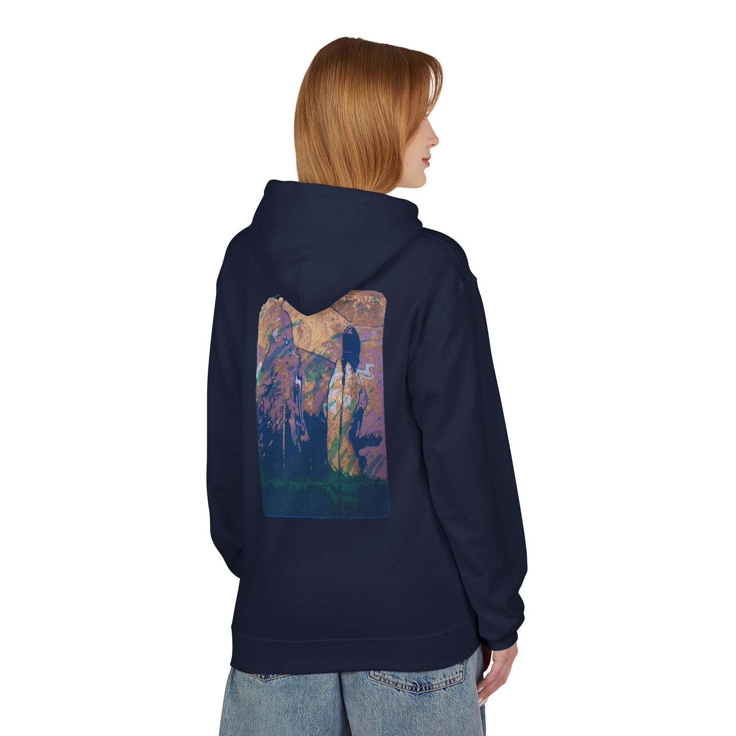GALAXY - Fleece Hoodie  Cozy Unisex Sweatshirt