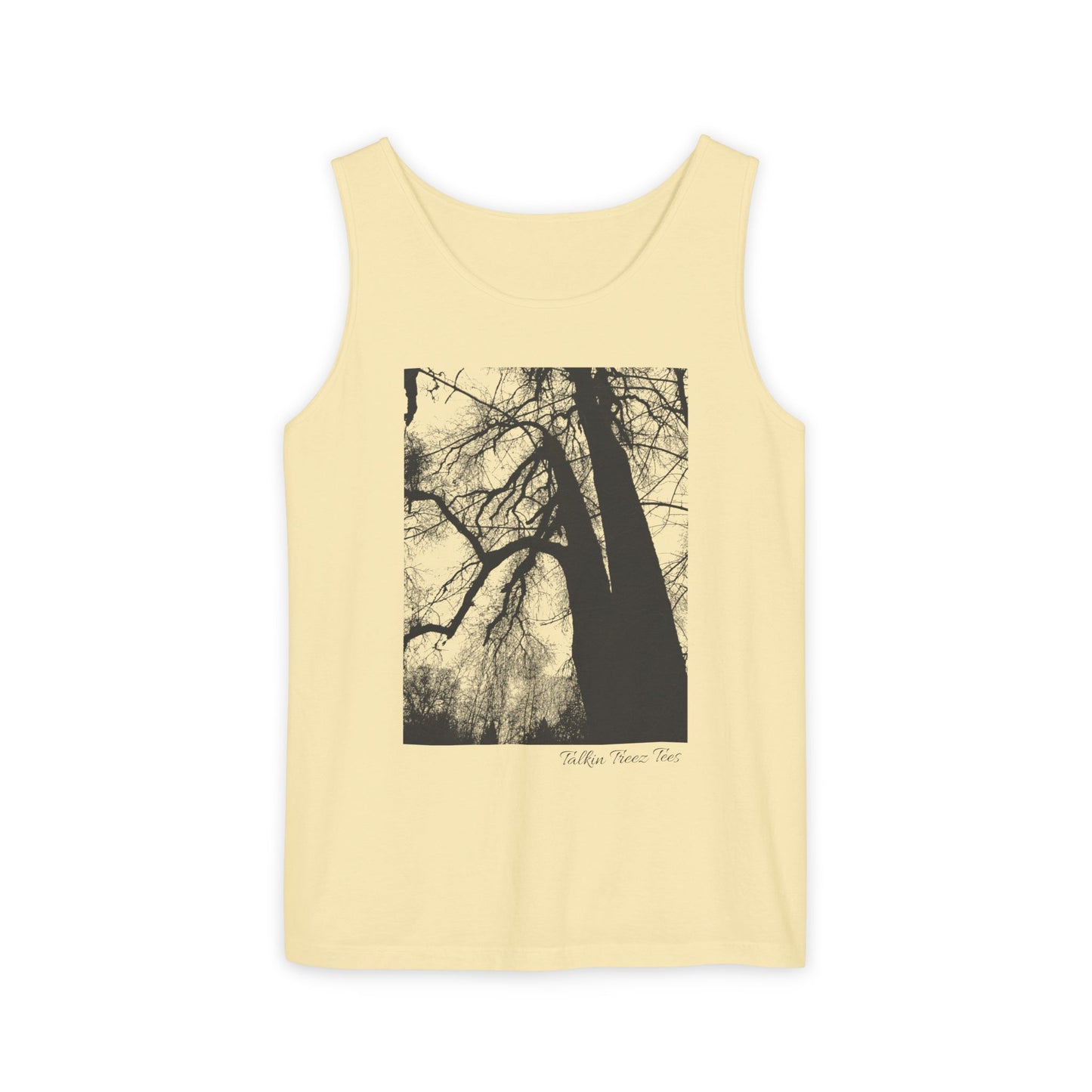 Old Growth Oak  - Unisex Garment-Dyed Tank Top