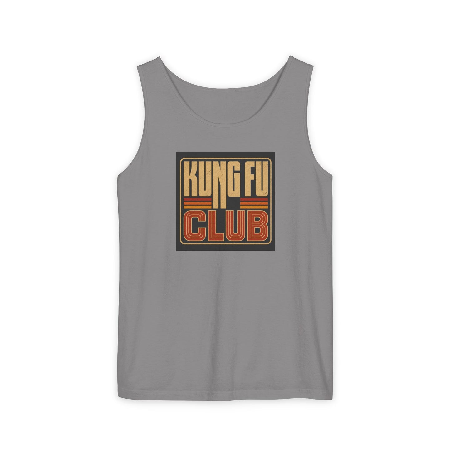 Kung Fu Club Tank Top – Retro Martial Arts Graphic Tank