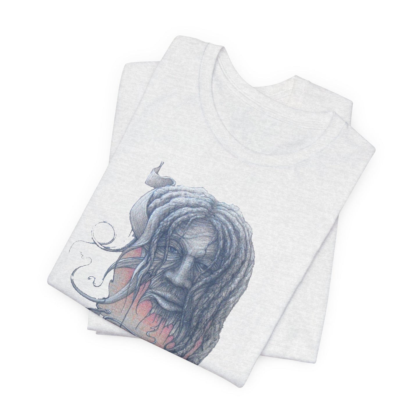 Wizdom - Graphic Tee — Surreal Rasta T‑Shirt