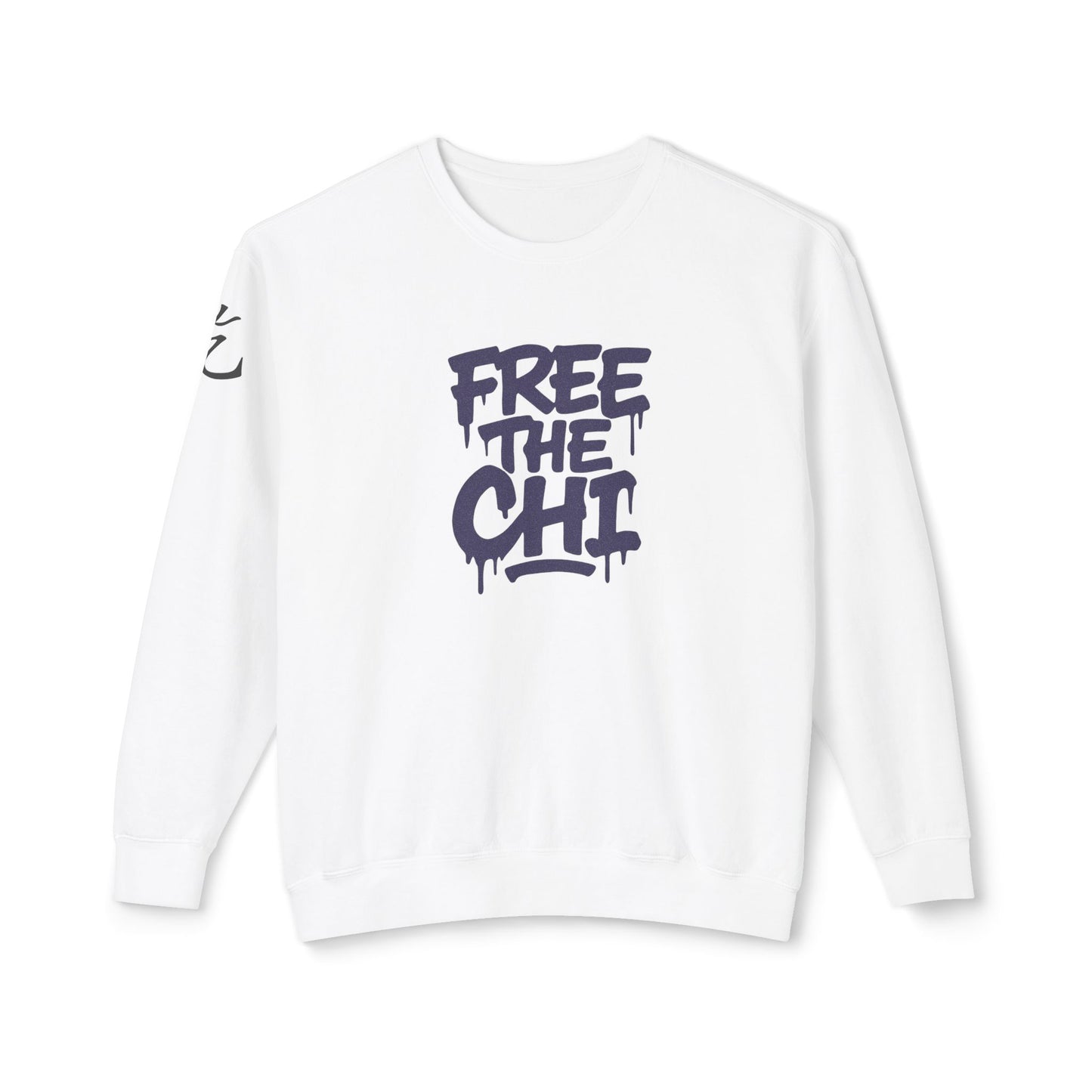 Free The Chi - Crewneck Sweatshirt — Urban Graffiti Streetwear