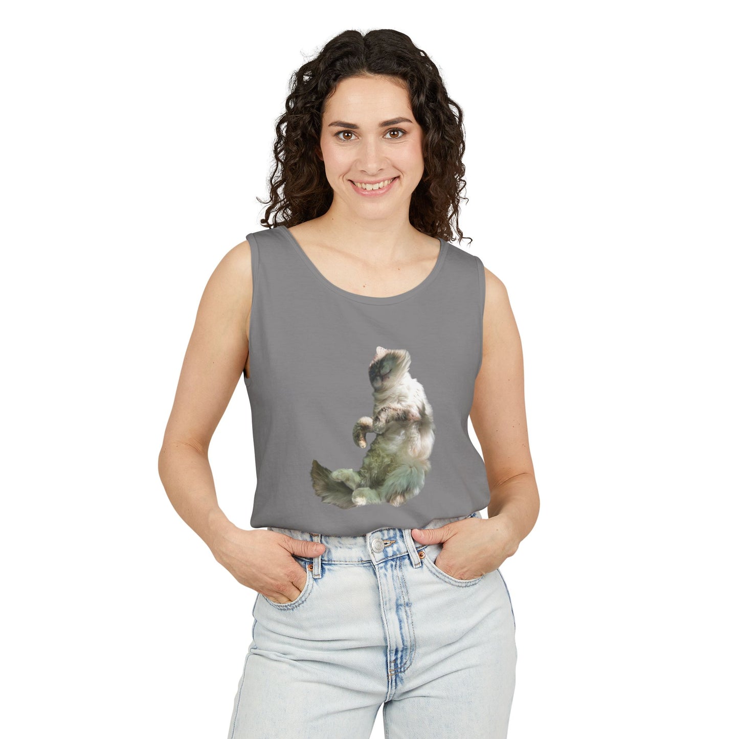 Catnap - Unisex Garment-Dyed Tank Top