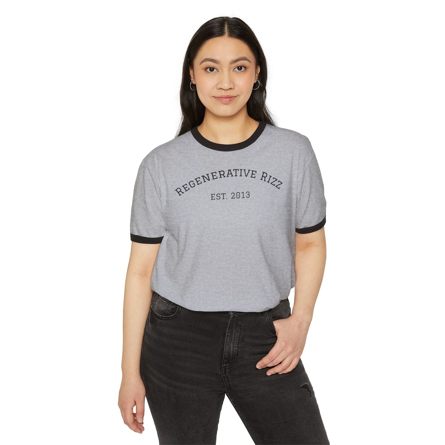 "Regenerative Rizz" Retro Nature Graphic Regenerative farming tee