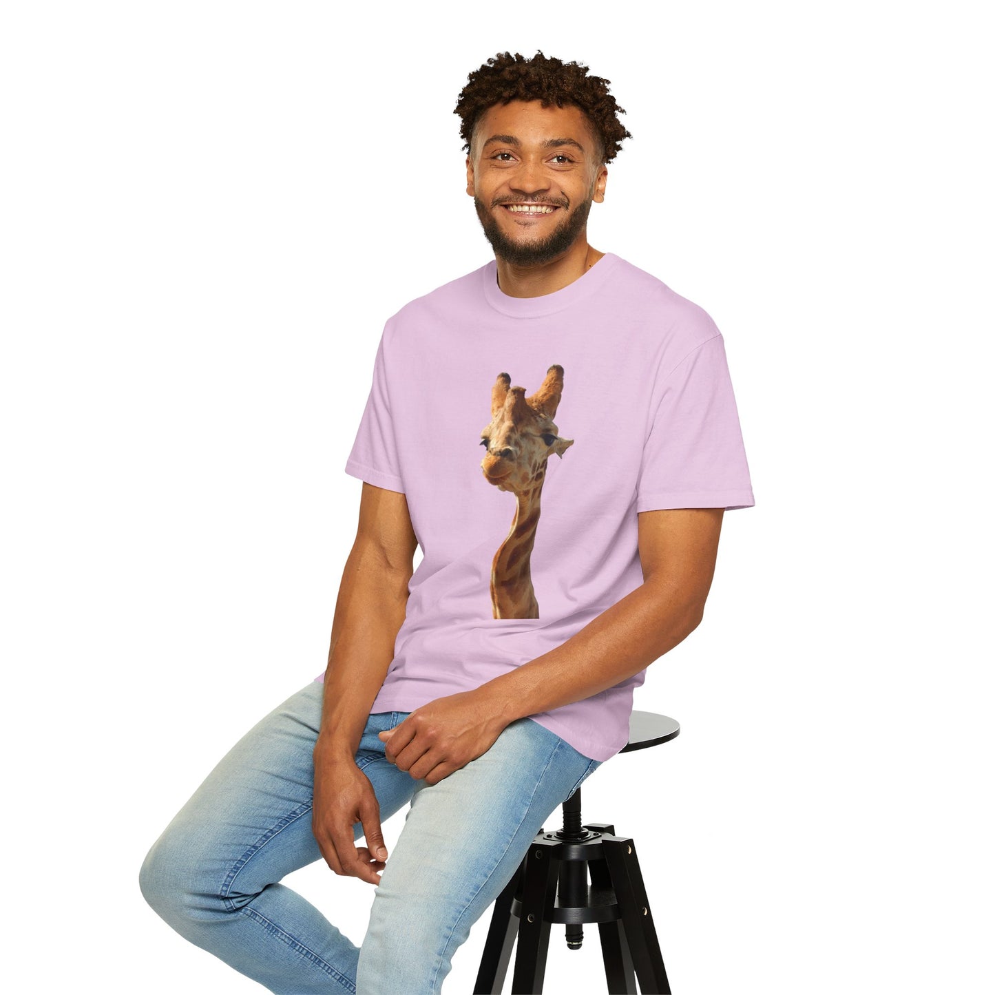 Giraffe - Unisex Garment-Dyed T-shirt