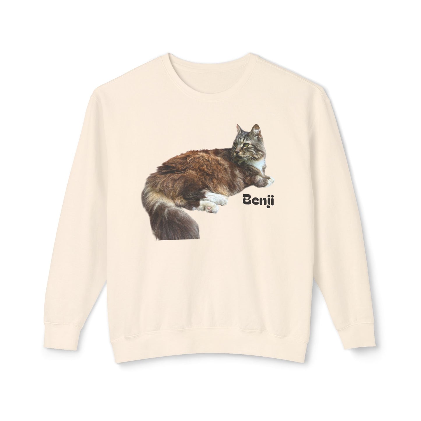 Benji!!! Bear man cat - Crewneck Sweatshirt — Urban Gecko Streetwear