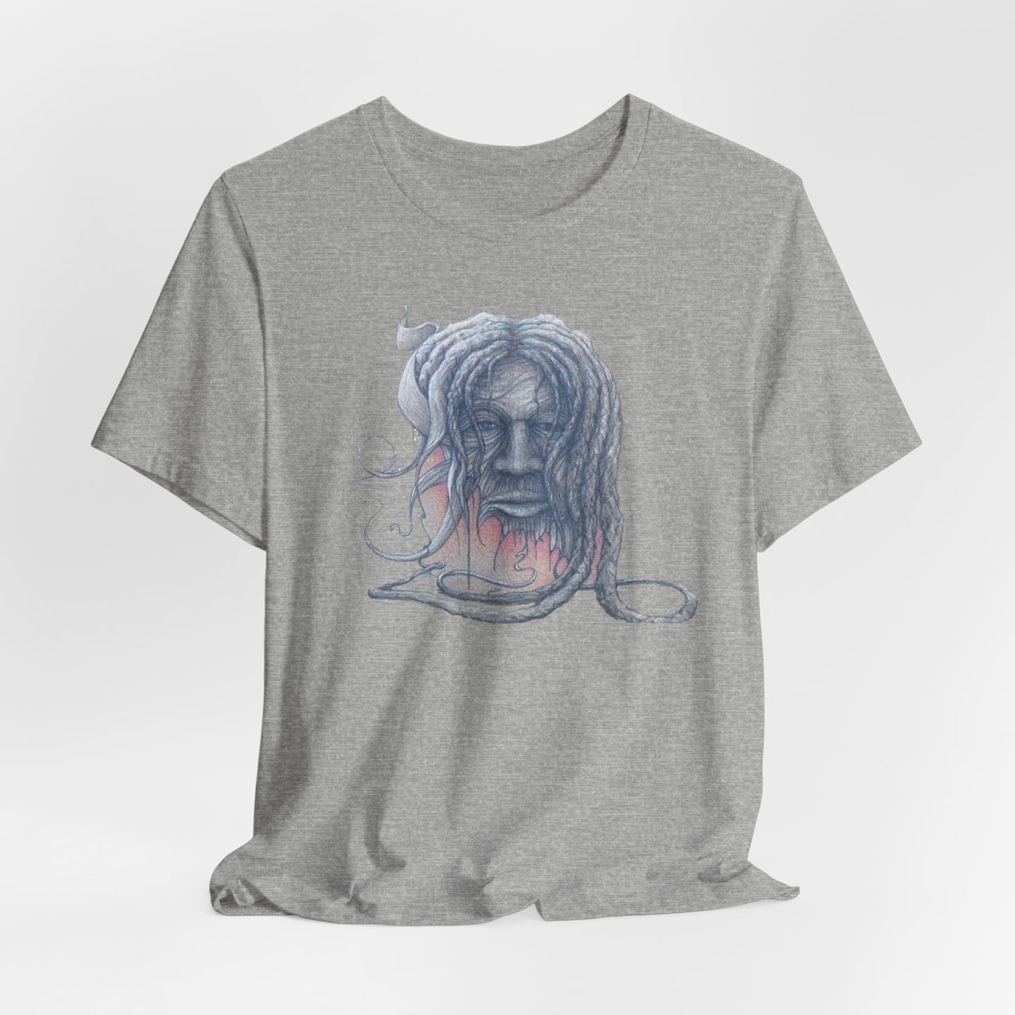 Wizdom - Graphic Tee — Surreal Rasta T‑Shirt