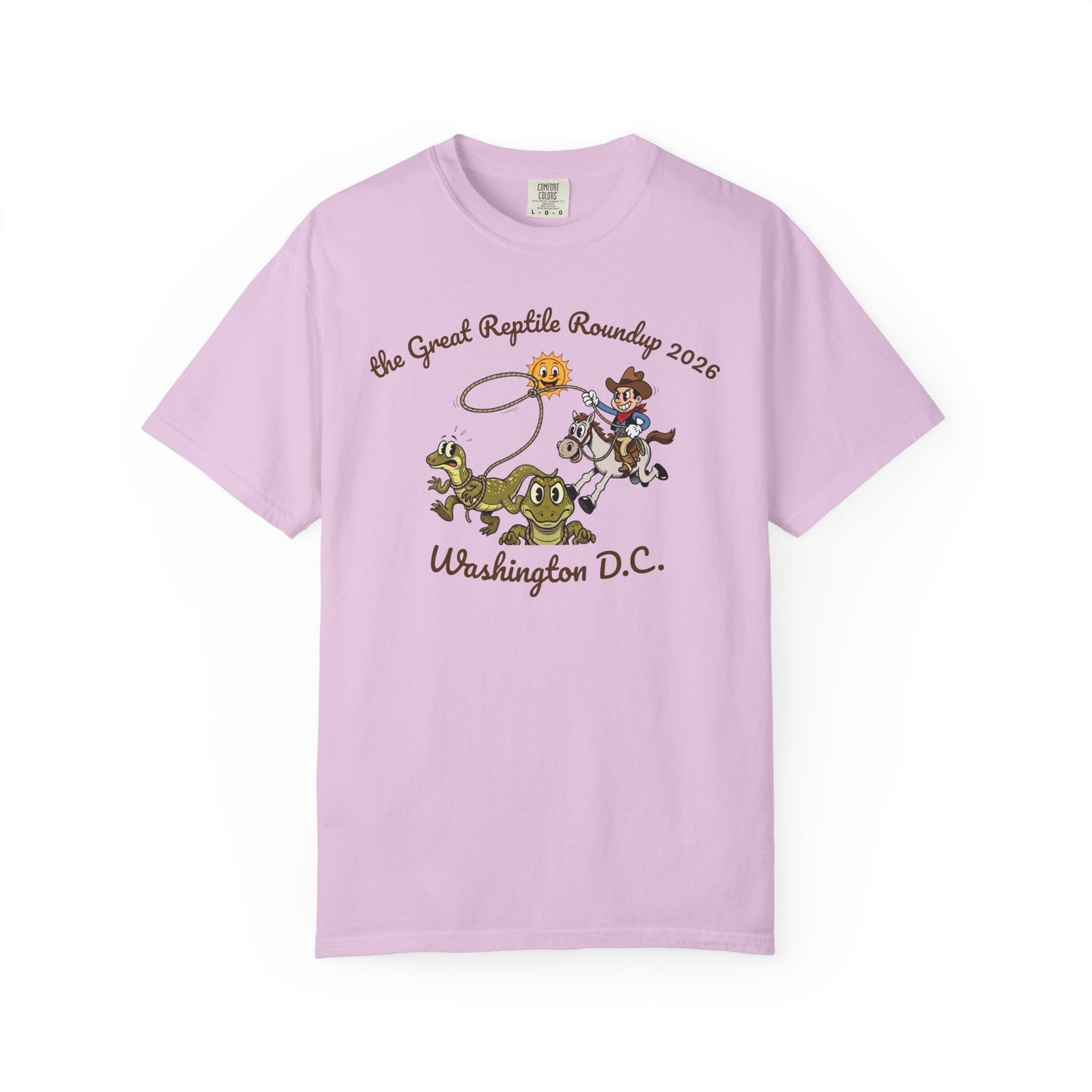 GRR - the Great Reptile Roundup of 2026 - Unisex Garment-Dyed T-shirt