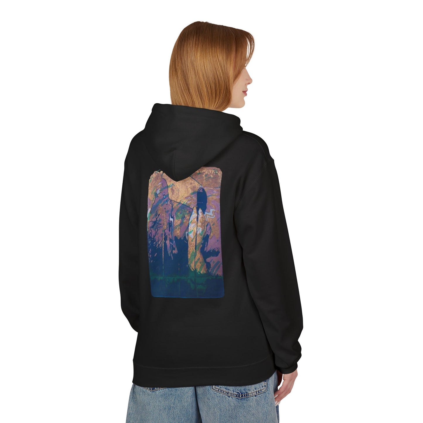 GALAXY - Fleece Hoodie  Cozy Unisex Sweatshirt