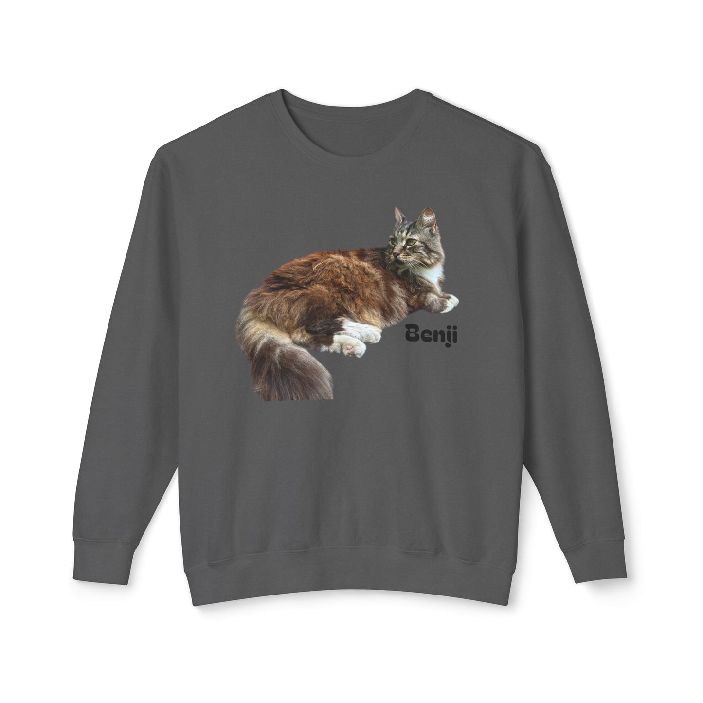 Benji!!! Bear man cat - Crewneck Sweatshirt — Urban Gecko Streetwear