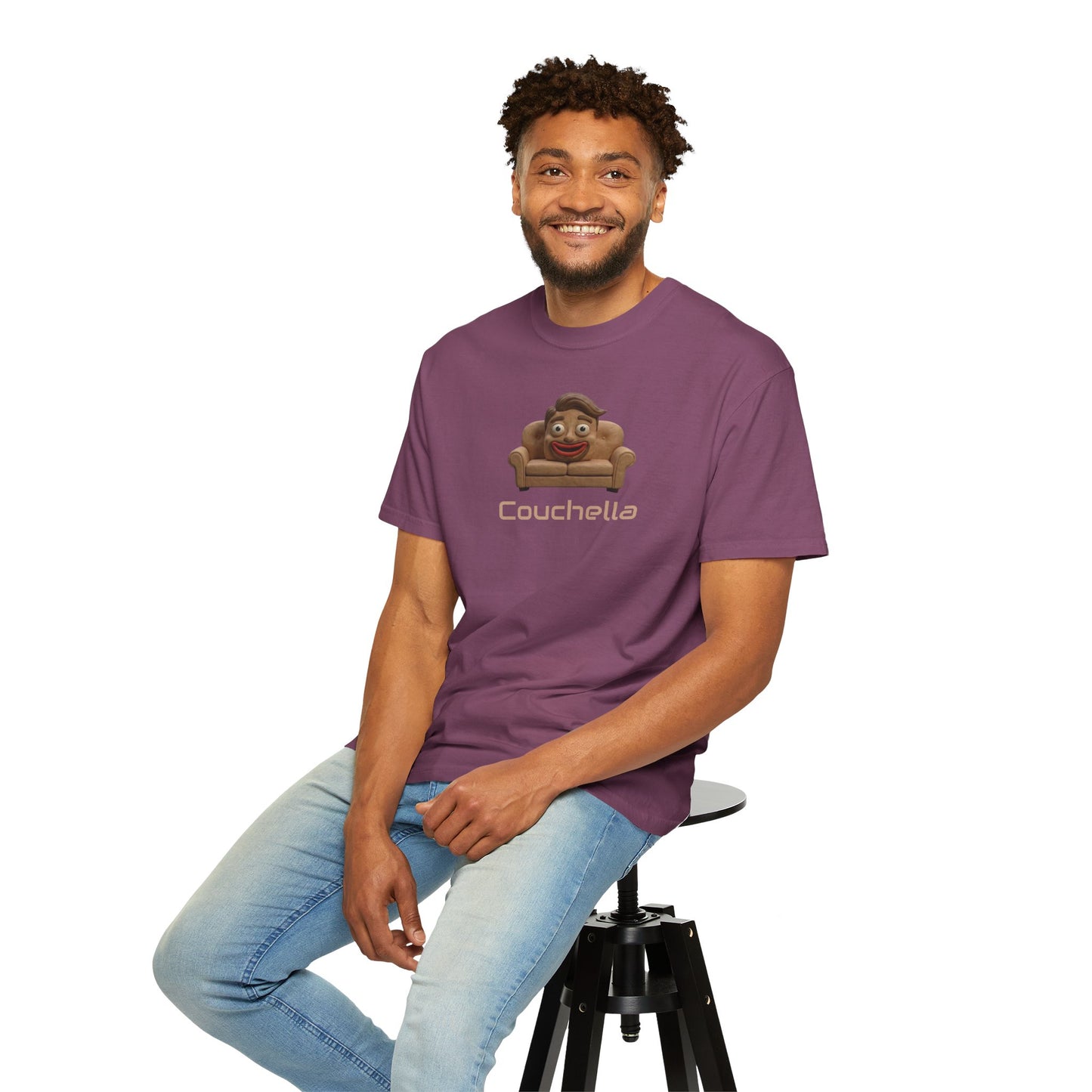Couchella!! a summer celebration of sofa lovin. Unisex Garment-Dyed T-shirt