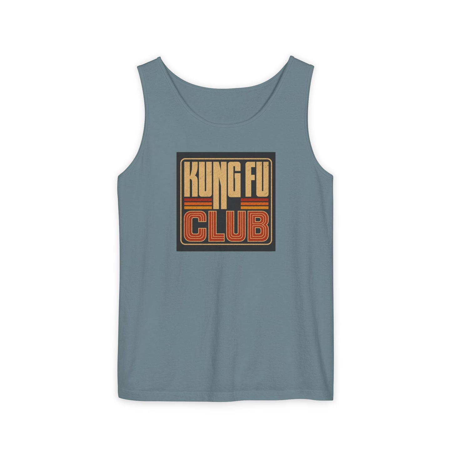 Kung Fu Club Tank Top – Retro Martial Arts Graphic Tank