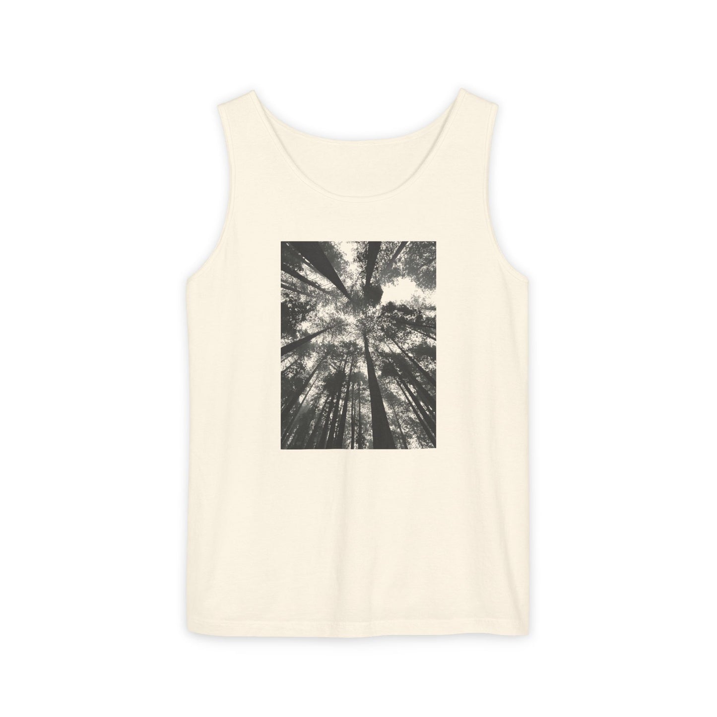 Redwood canopy- Unisex Garment-Dyed Tank Top