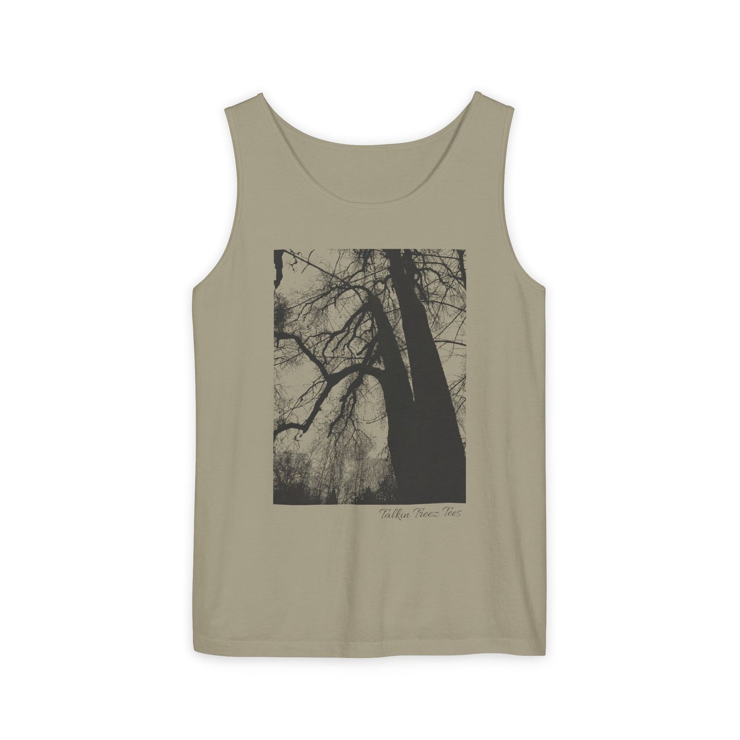 Old Growth Oak  - Unisex Garment-Dyed Tank Top