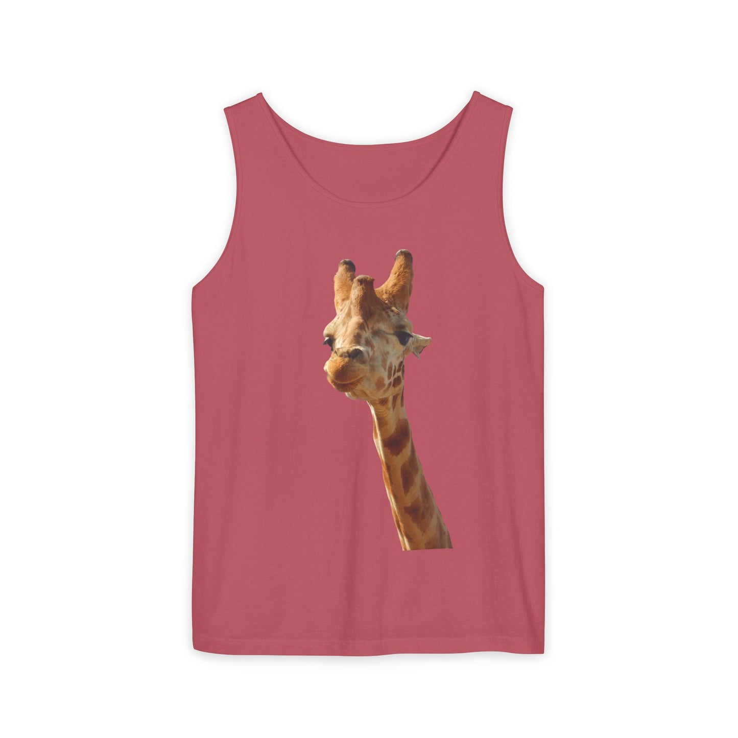 Giraffe   - Unisex Garment-Dyed Tank Top