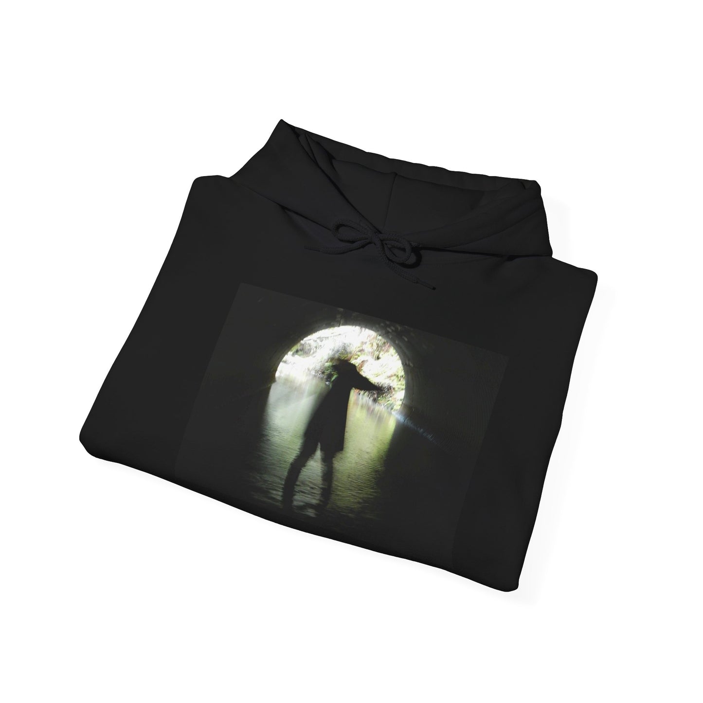 Tunnel vision Hoodie | dark Silhouette Pullover