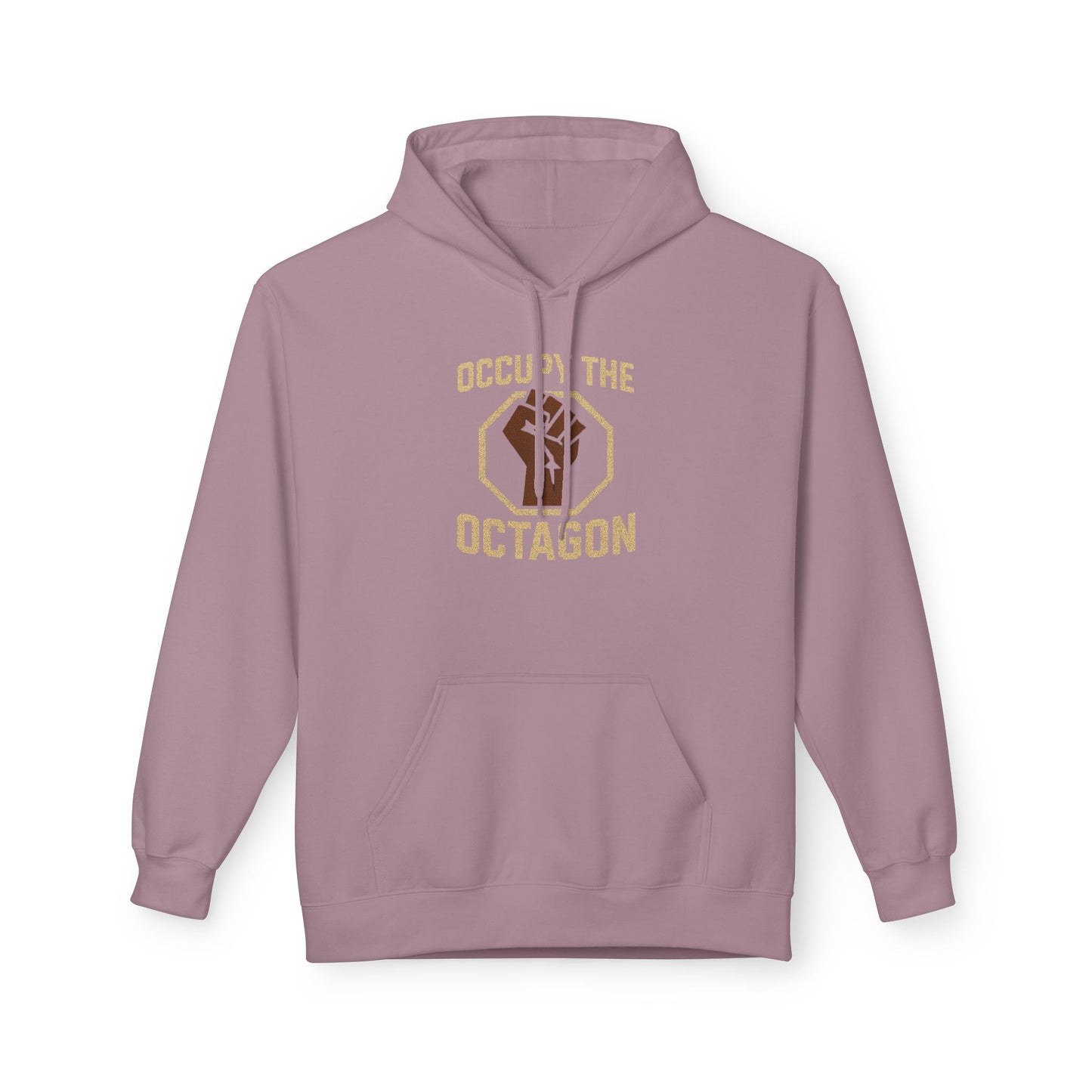 "Occupy the Octagon" MMA  Fist Graphic Hoodie