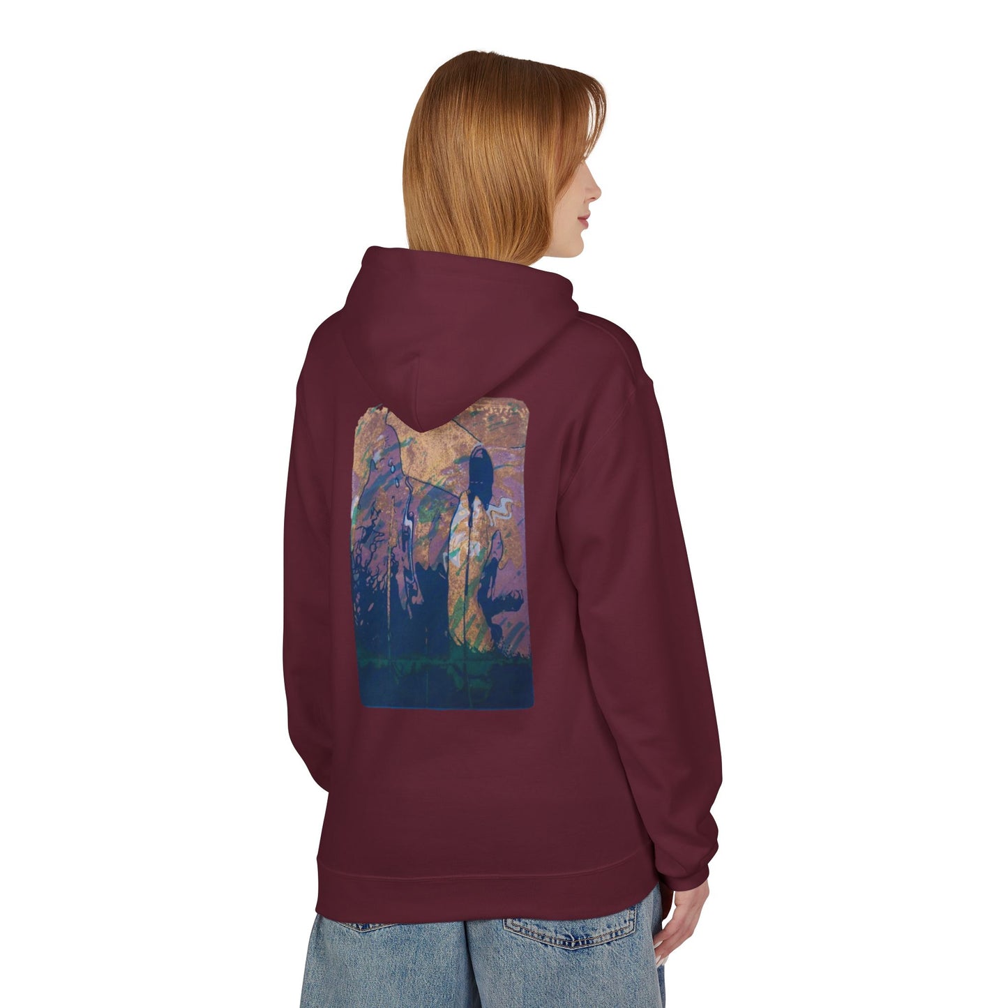 GALAXY - Fleece Hoodie  Cozy Unisex Sweatshirt